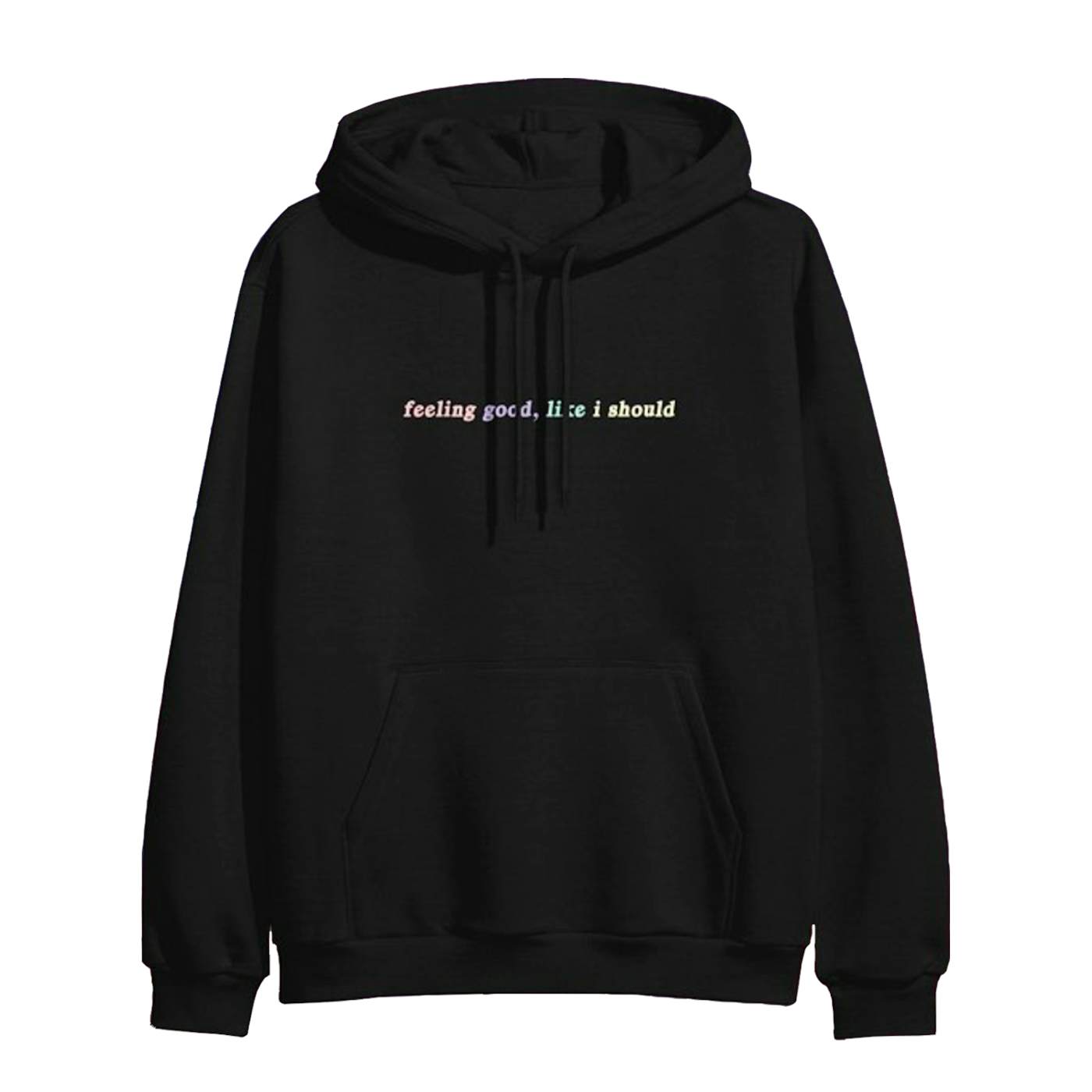 Surfaces Feeling Good Embroidered Hoodie - Black