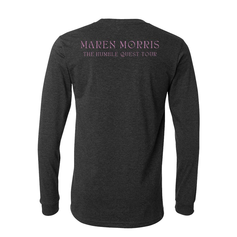 Maren Morris MOON LONG SLEEVE TOUR TEE   YCWXcZQuMoonLS Back 