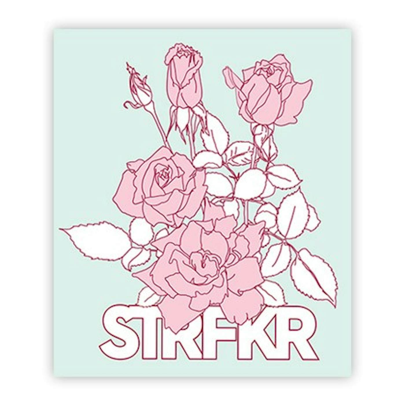 STRFKR Roses Sticker