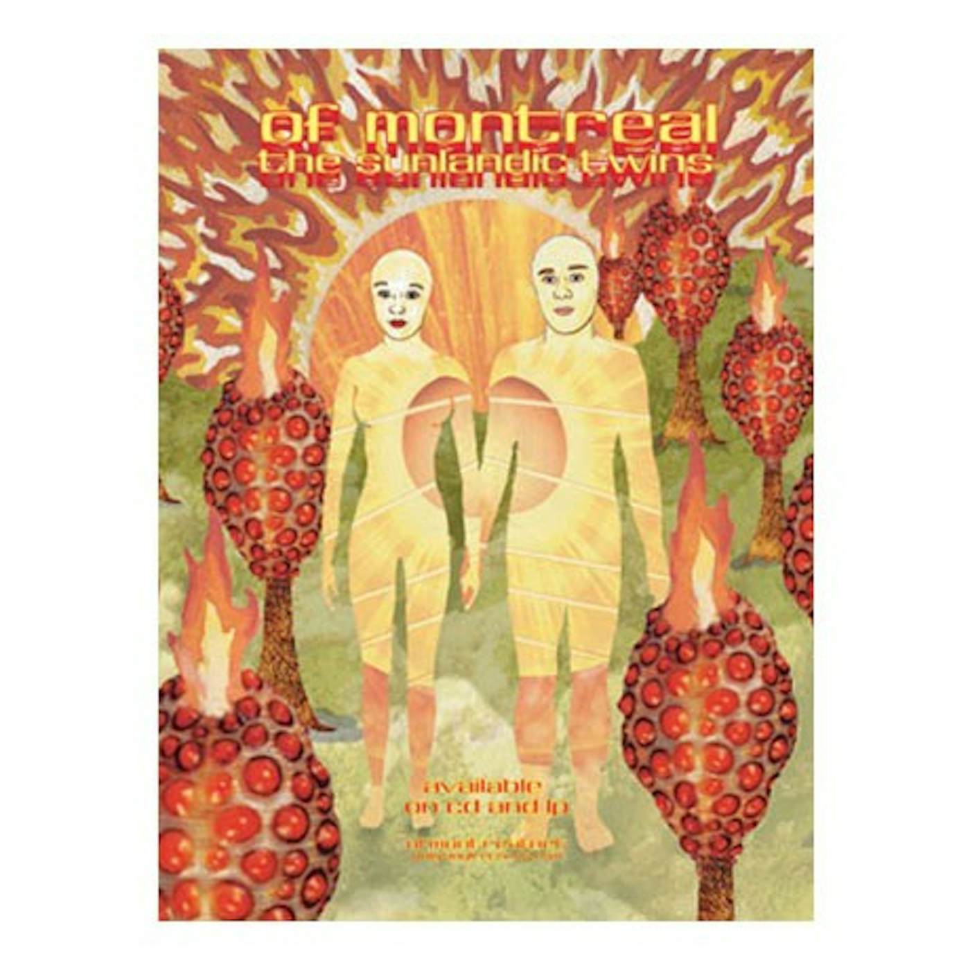 of Montreal The Sunlandic Twins Poster (18"x24")