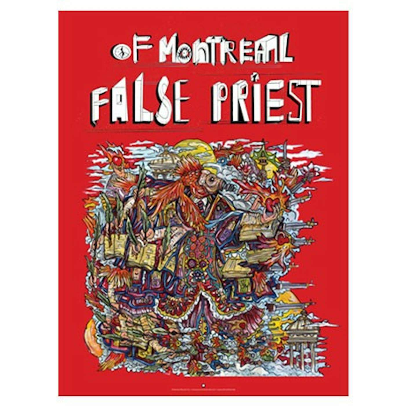 of Montreal False Priest Poster (18"x24")