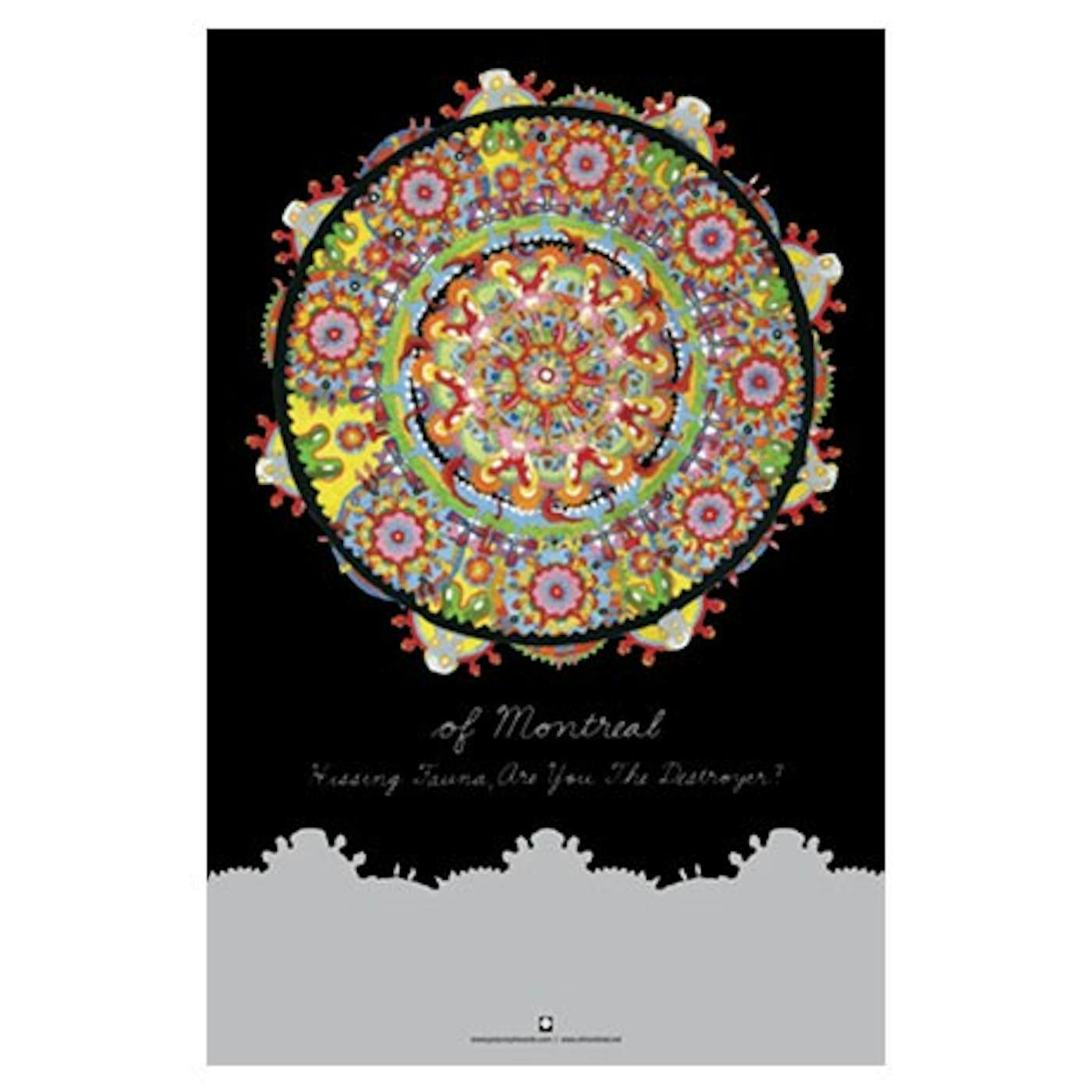 of Montreal Hissing Fauna Poster (11"x17")