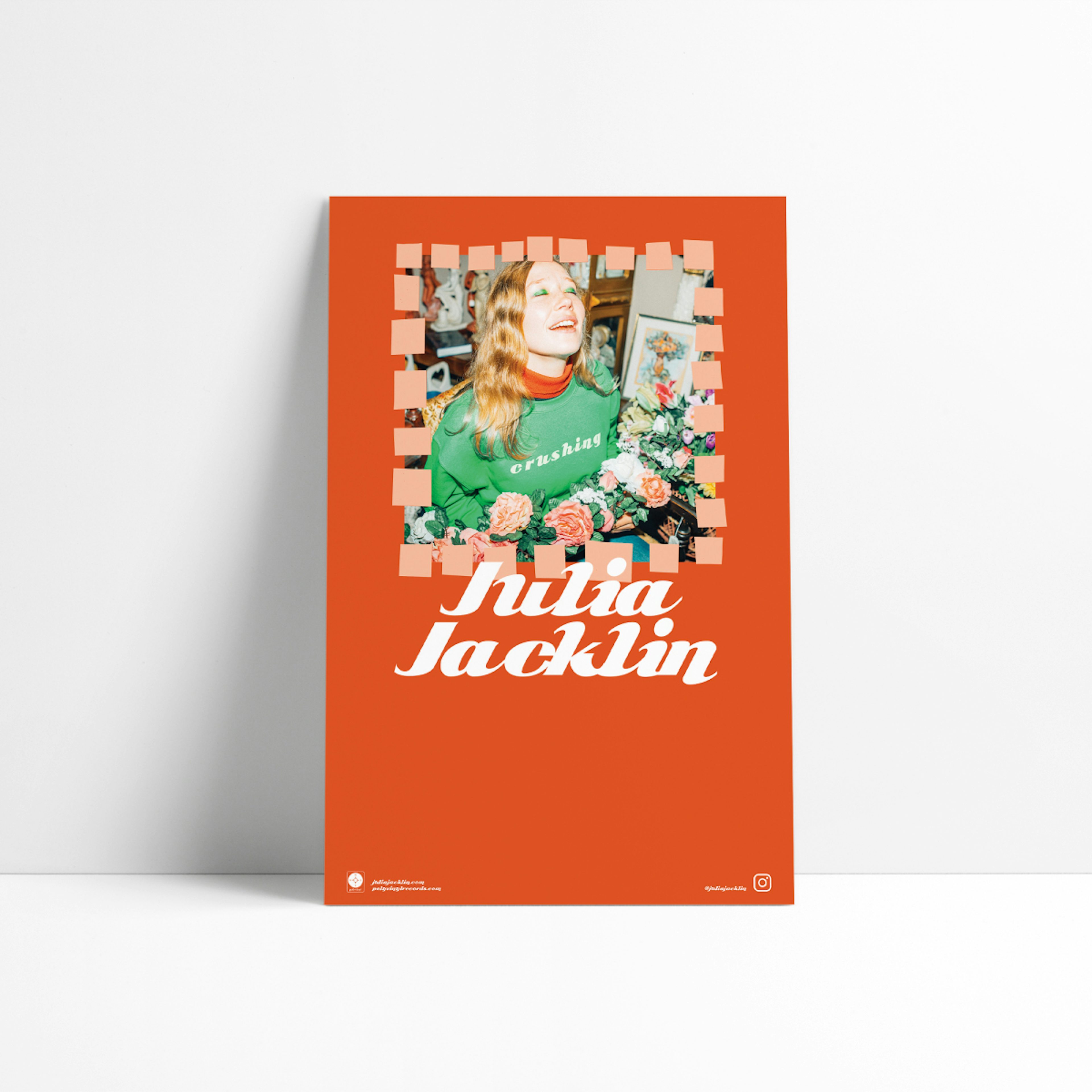 Julia Jacklin Crushing Tour Poster (11"x17")