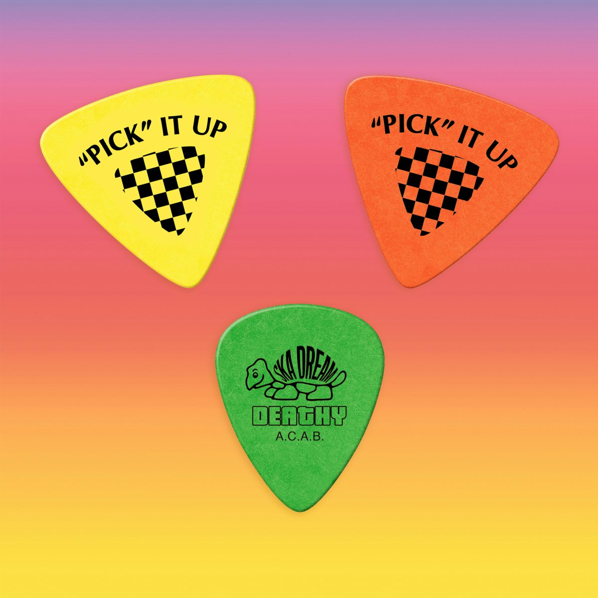 Jeff Rosenstock SKA DREAM 3 Pick Set