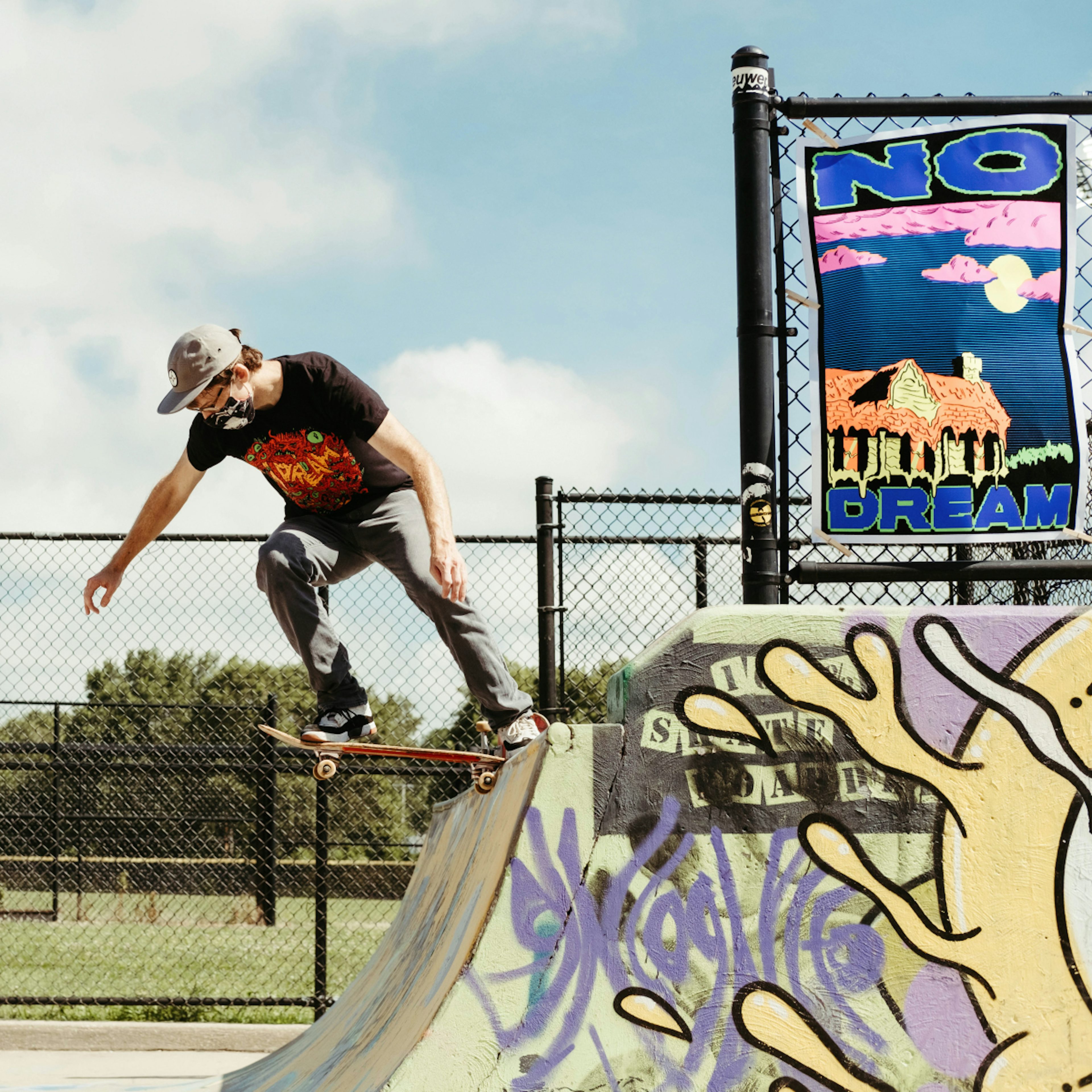 Jeff Rosenstock NO DREAM Blacklight Poster (23"x35")