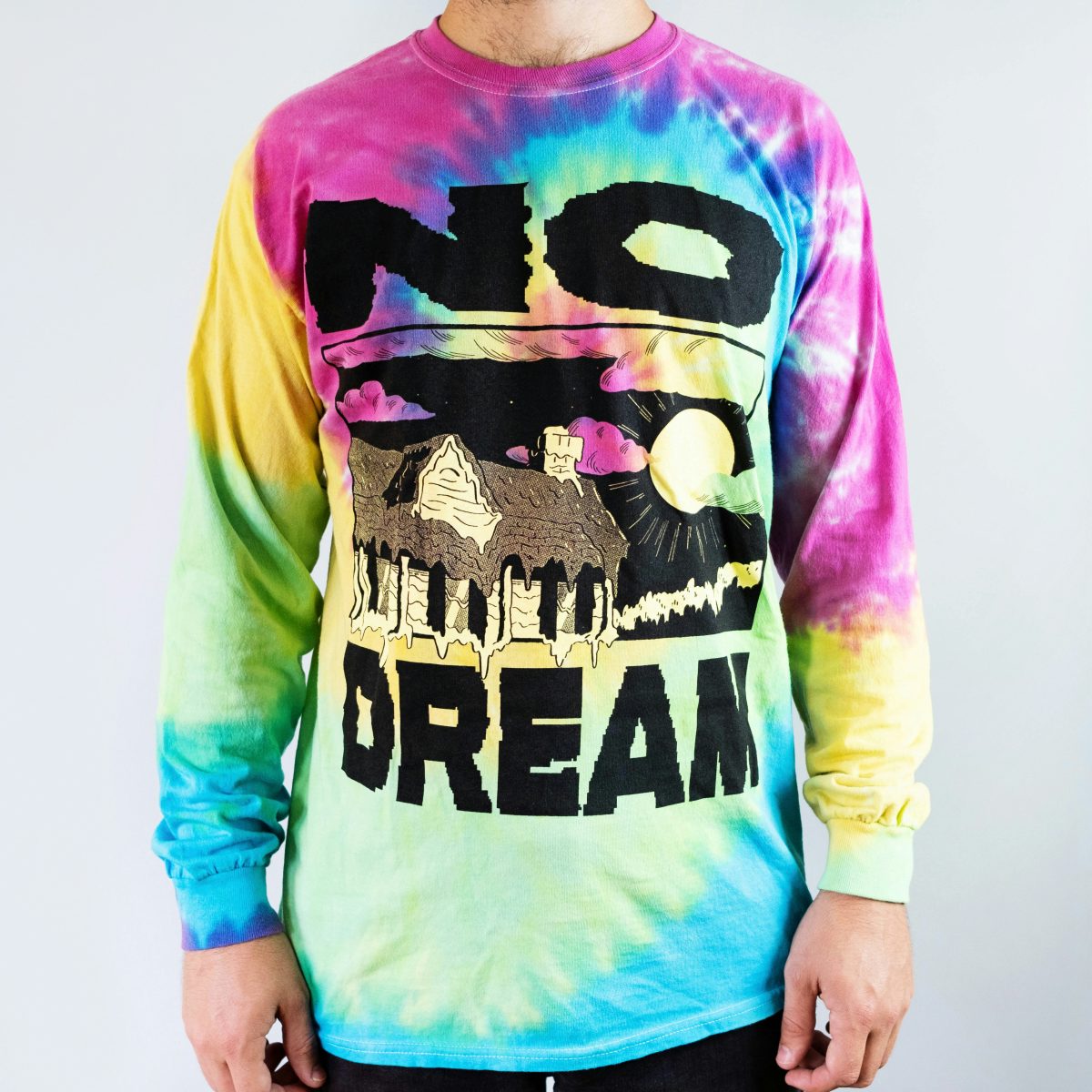 Jeff Rosenstock Psychedelic Dream TieDye Long Sleeve Shirt