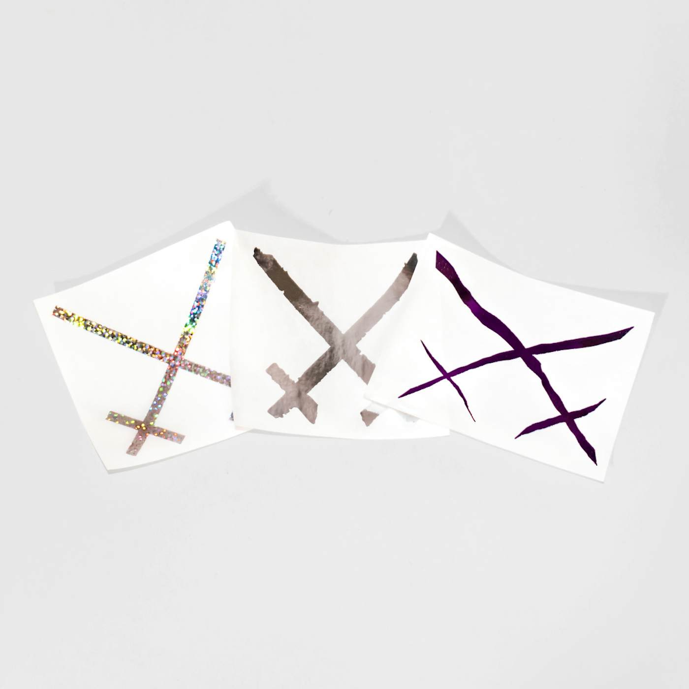 Xiu Xiu Die-Cut Logo Sticker Pack (Set of 3)