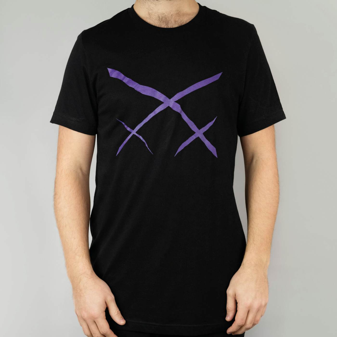 Xiu Xiu Purple Logo T-Shirt