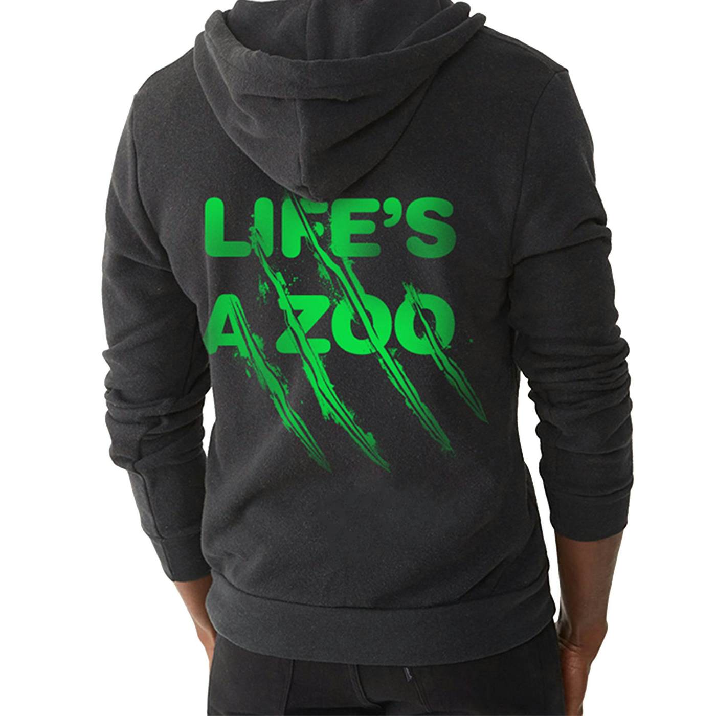 Electric Zoo Festival 2014 Life's a Zoo Hoodie (Black)