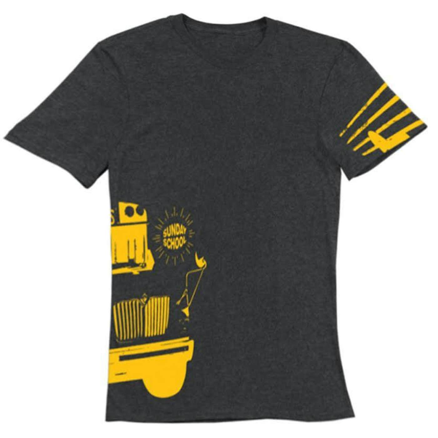 Electric Zoo Festival 2014 Sunday School Bus Tee (Charcoal)