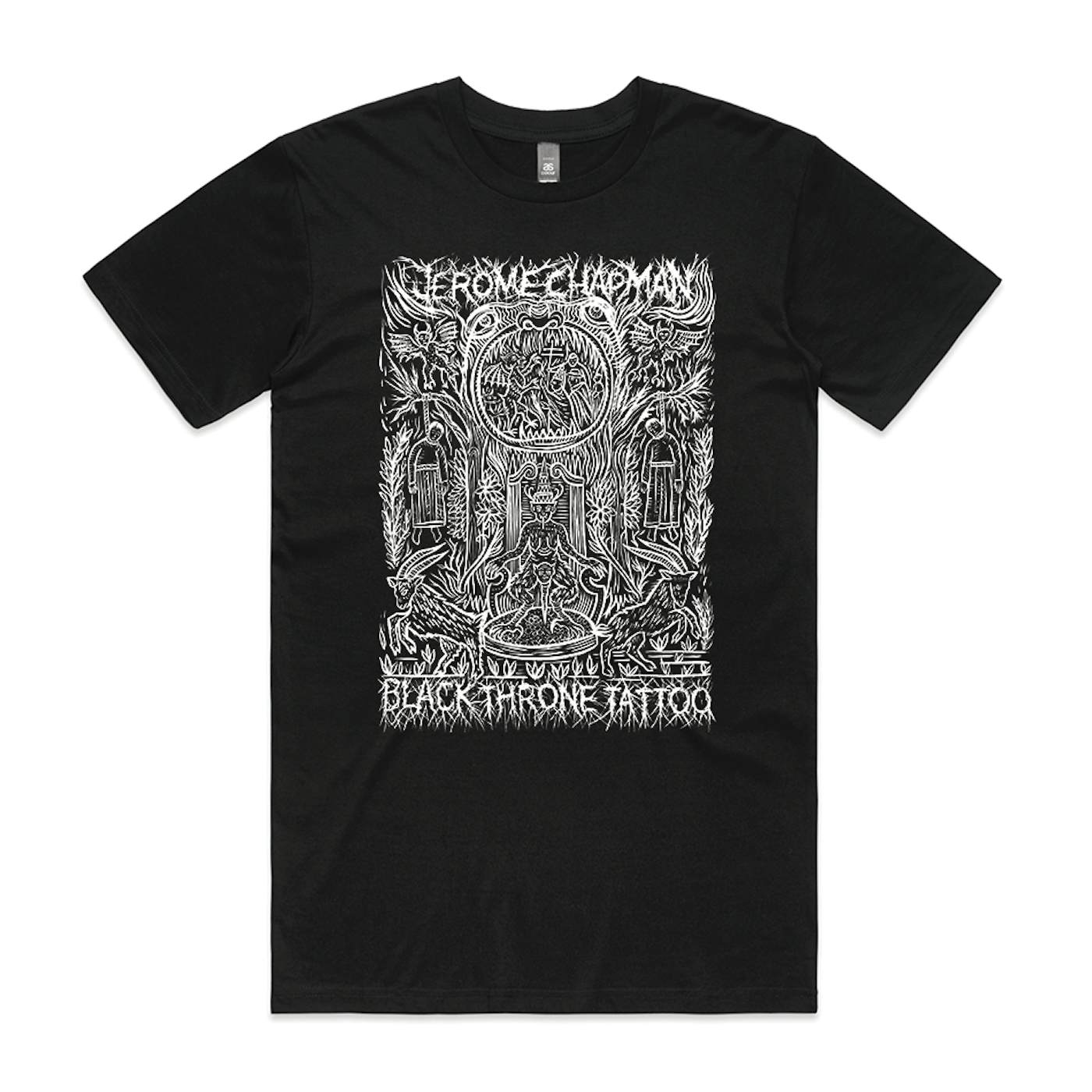 Black Throne Tattoo "Jerome Chapman" T-shirt