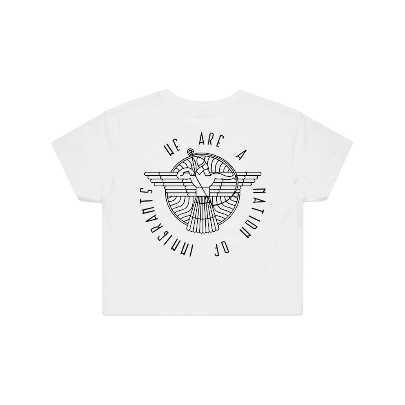 Soft Cactus "The Shlama Collection" Crop T-Shirt