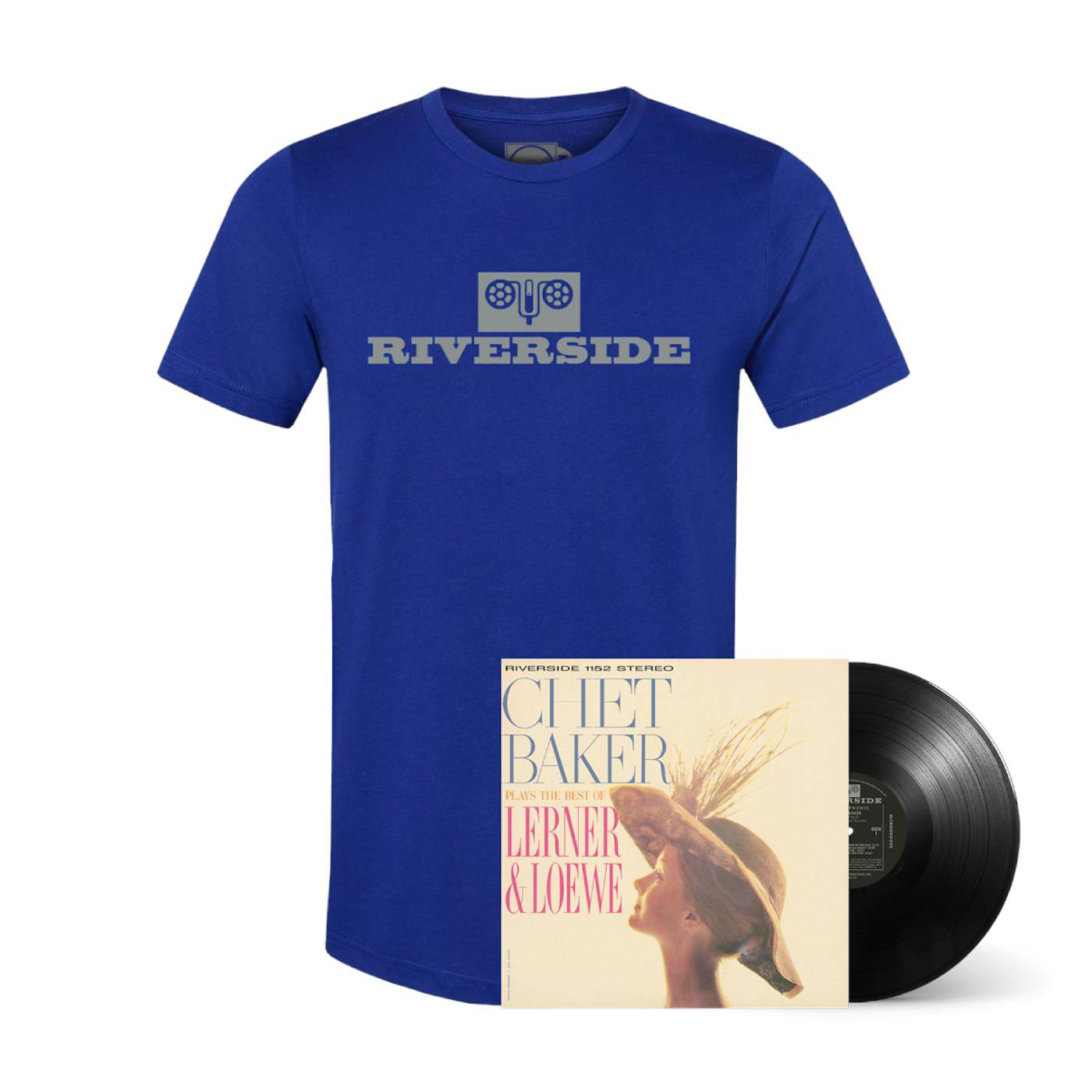 Chet Baker Choose Your LP + Riverside T-Shirt Bundle