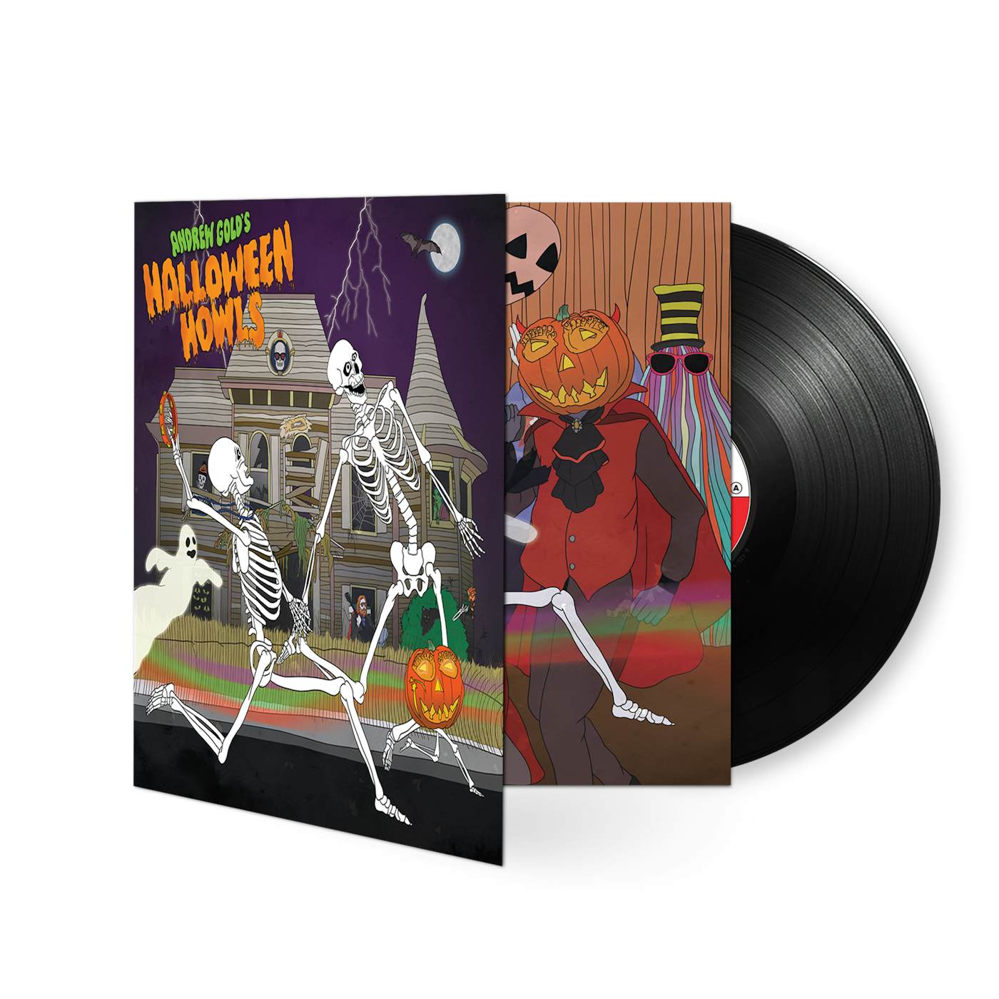 Andrew Gold Halloween Howls: Fun & Scary Music (LP - Signed by Jess Rotter) (Vinyl)
