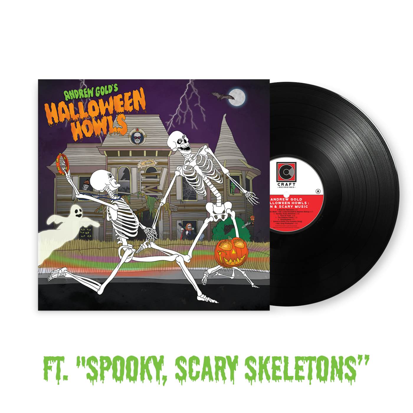 Andrew Gold Halloween Howls: Fun & Scary Music (LP) (Vinyl)