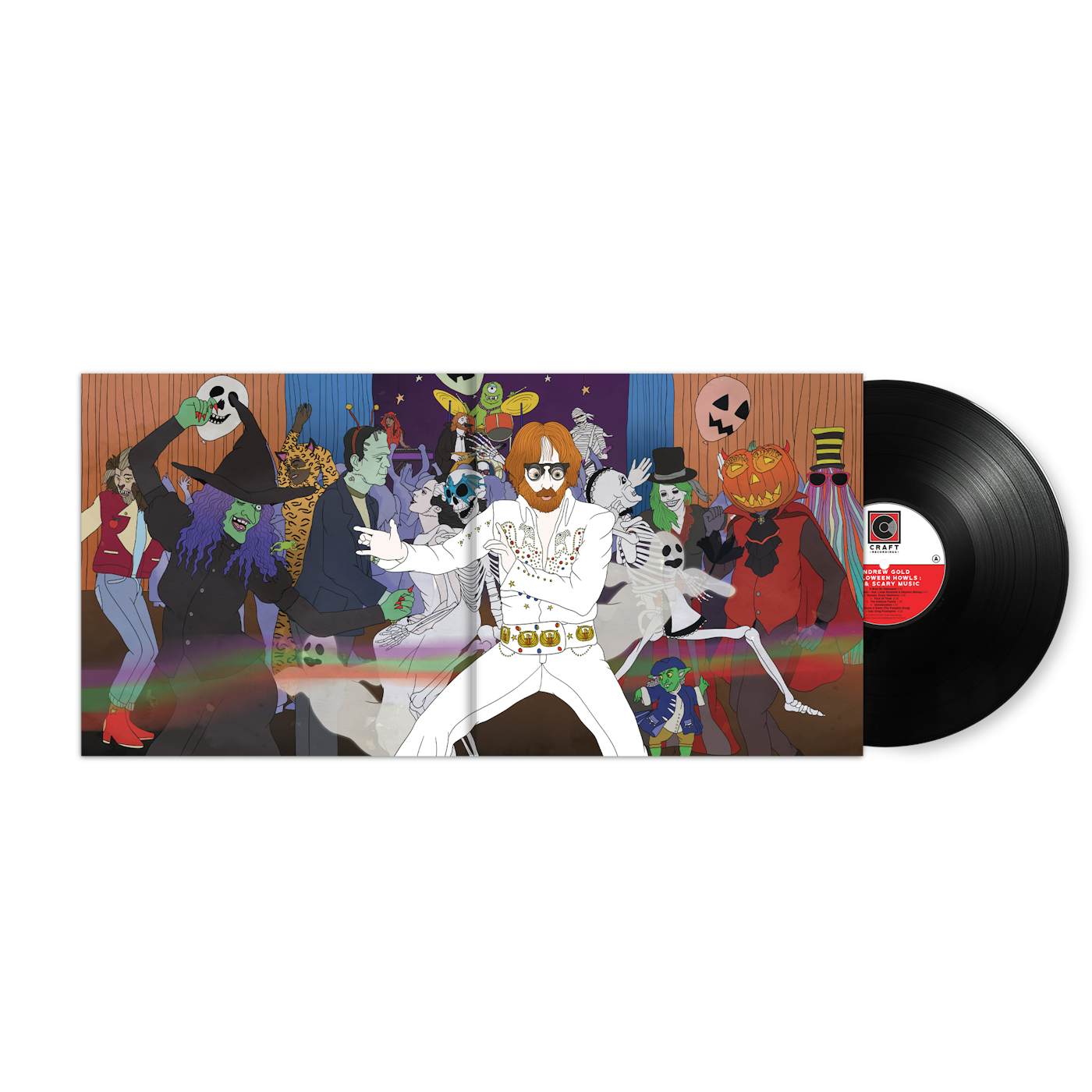 Andrew Gold Halloween Howls: Fun & Scary Music (LP) (Vinyl)