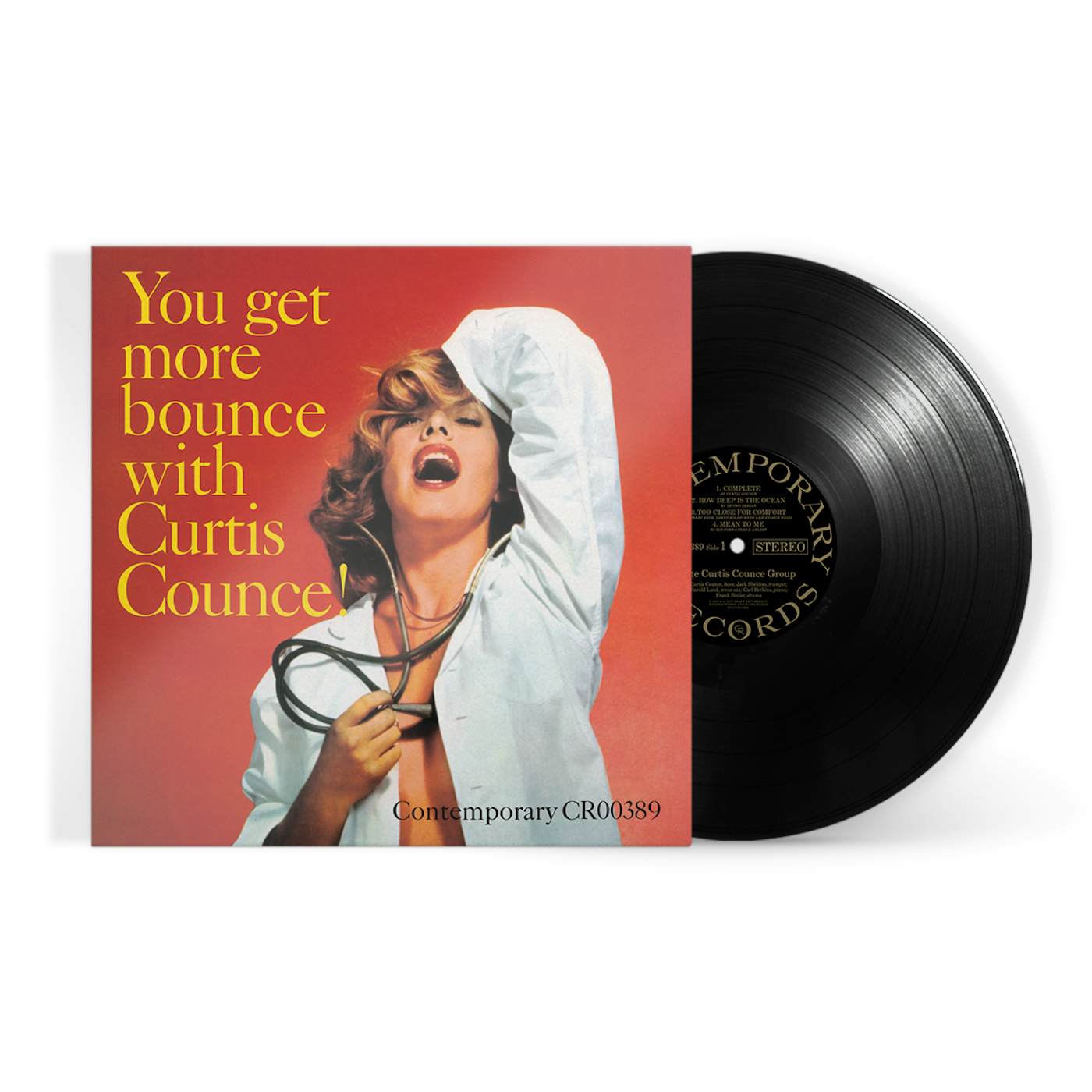You Get More Bounce With Curtis Counce! - Contemporary Records Acoustic Sounds
