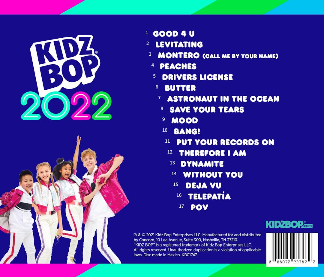 kidz-bop-2022-cd