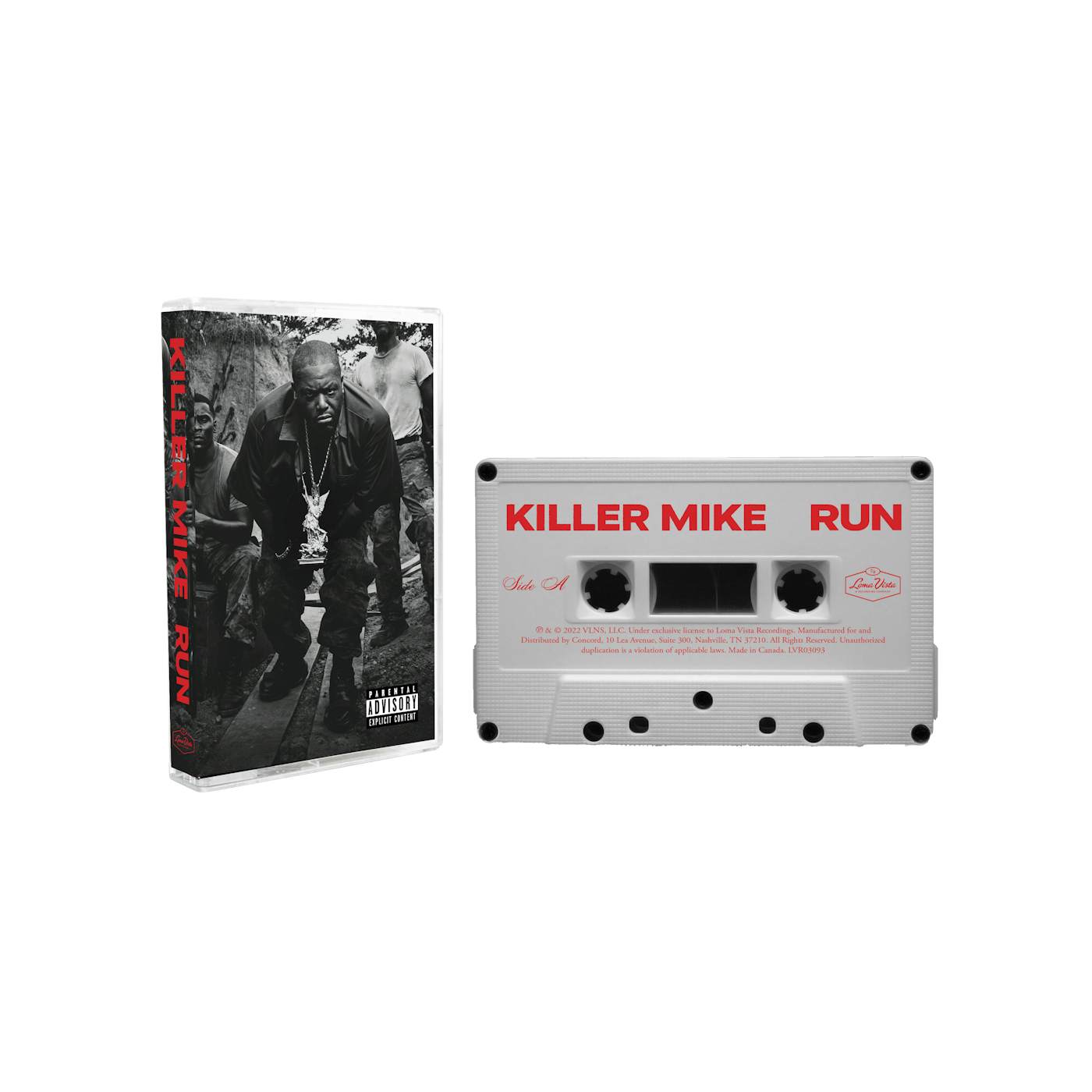 Killer Mike Run Limited Edition Cassette Single