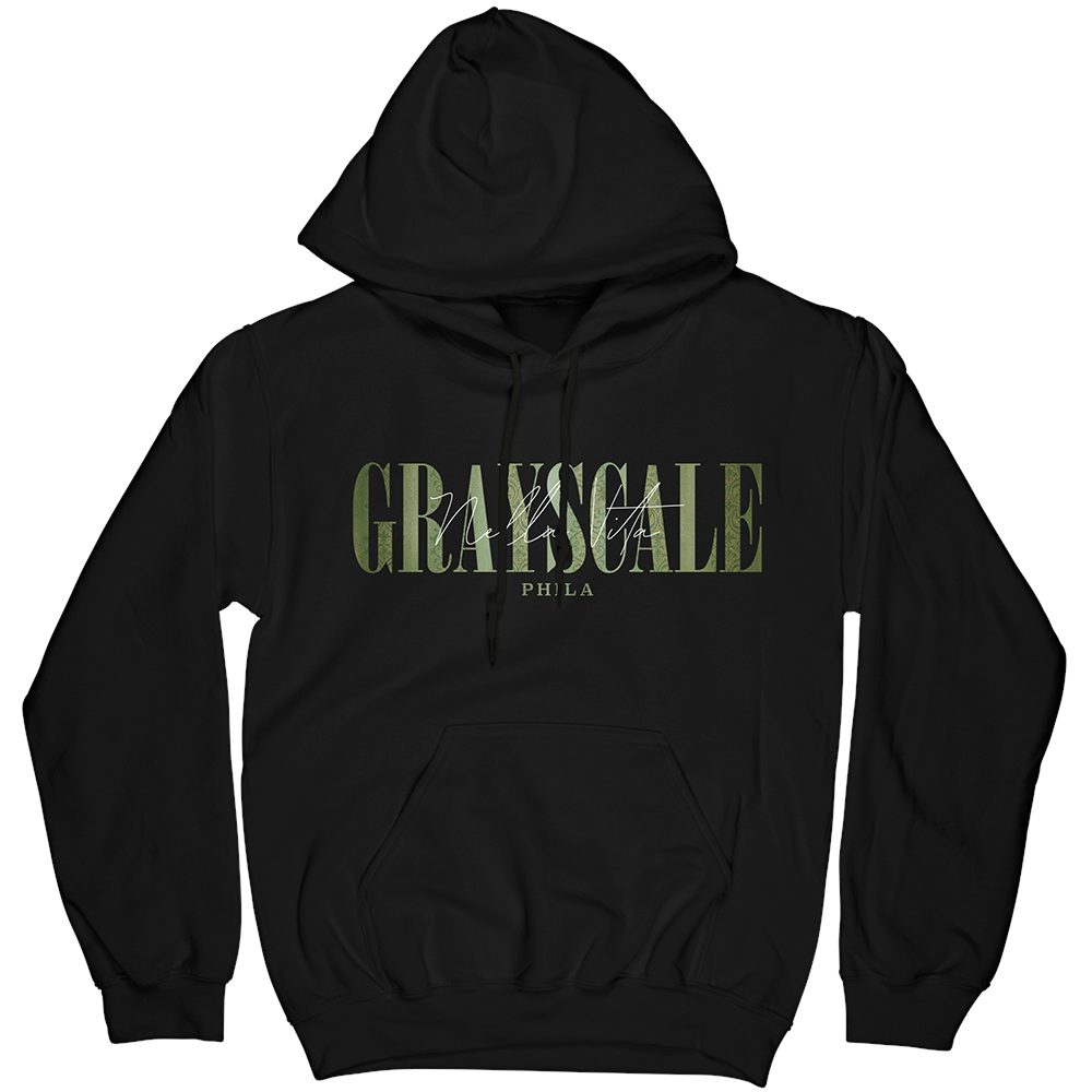 grayscale hoodie
