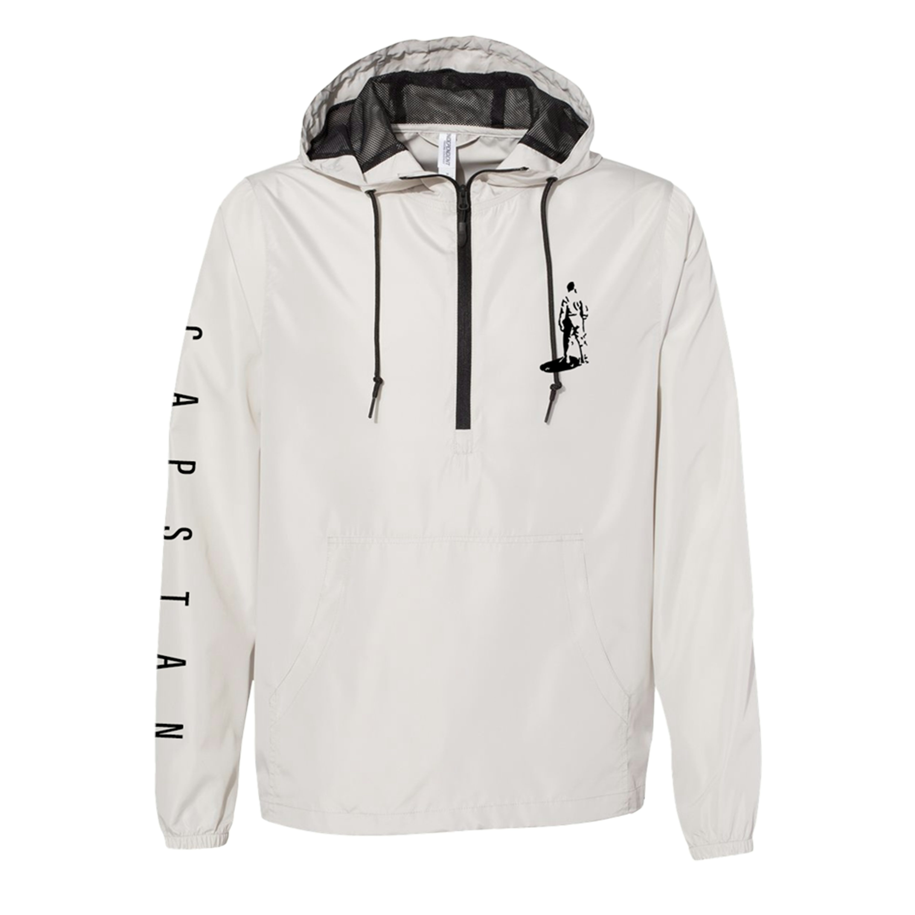 Capstan "Separate Circle" White Windbreaker