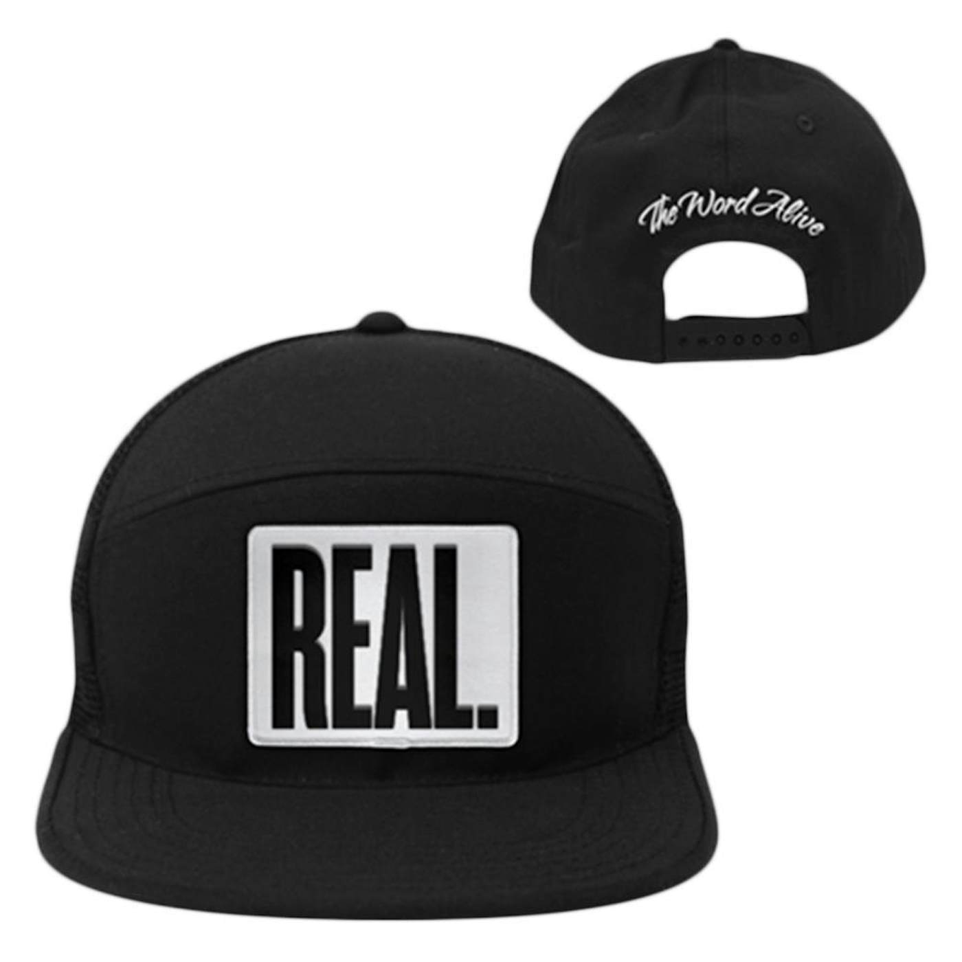 The Word Alive REAL. Black Snapback