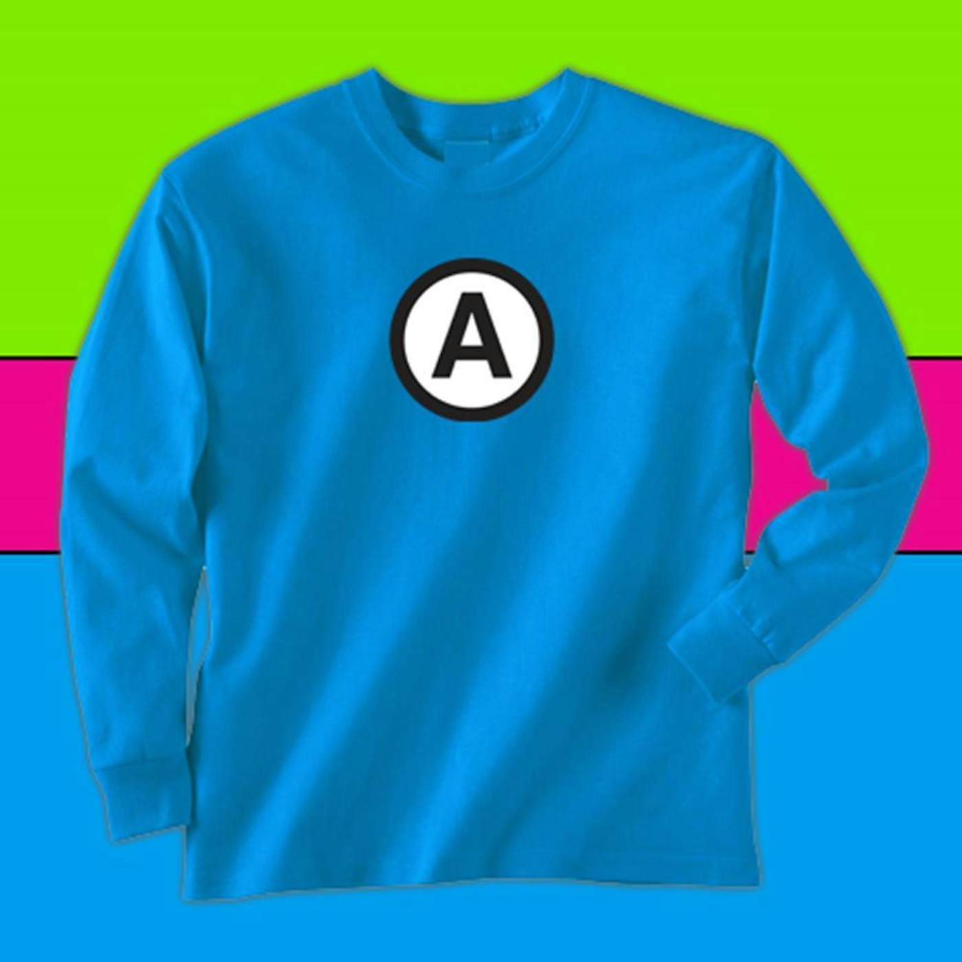 The Aquabats! Youth Logo Longsleeve Sapphire Shirt