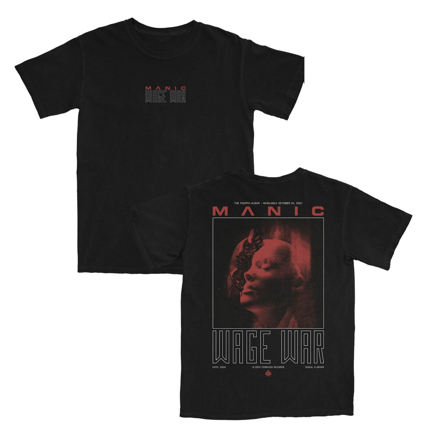 Wage War "Manic Face" T-Shirt