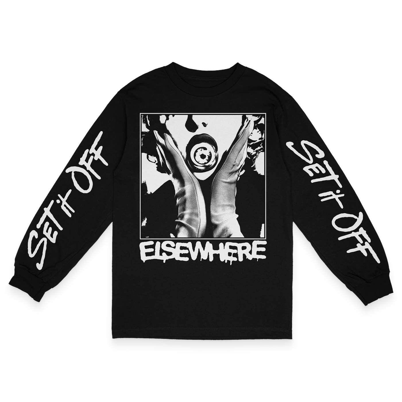 Set It Off "Elsewhere Negative" Long Sleeve T-Shirt