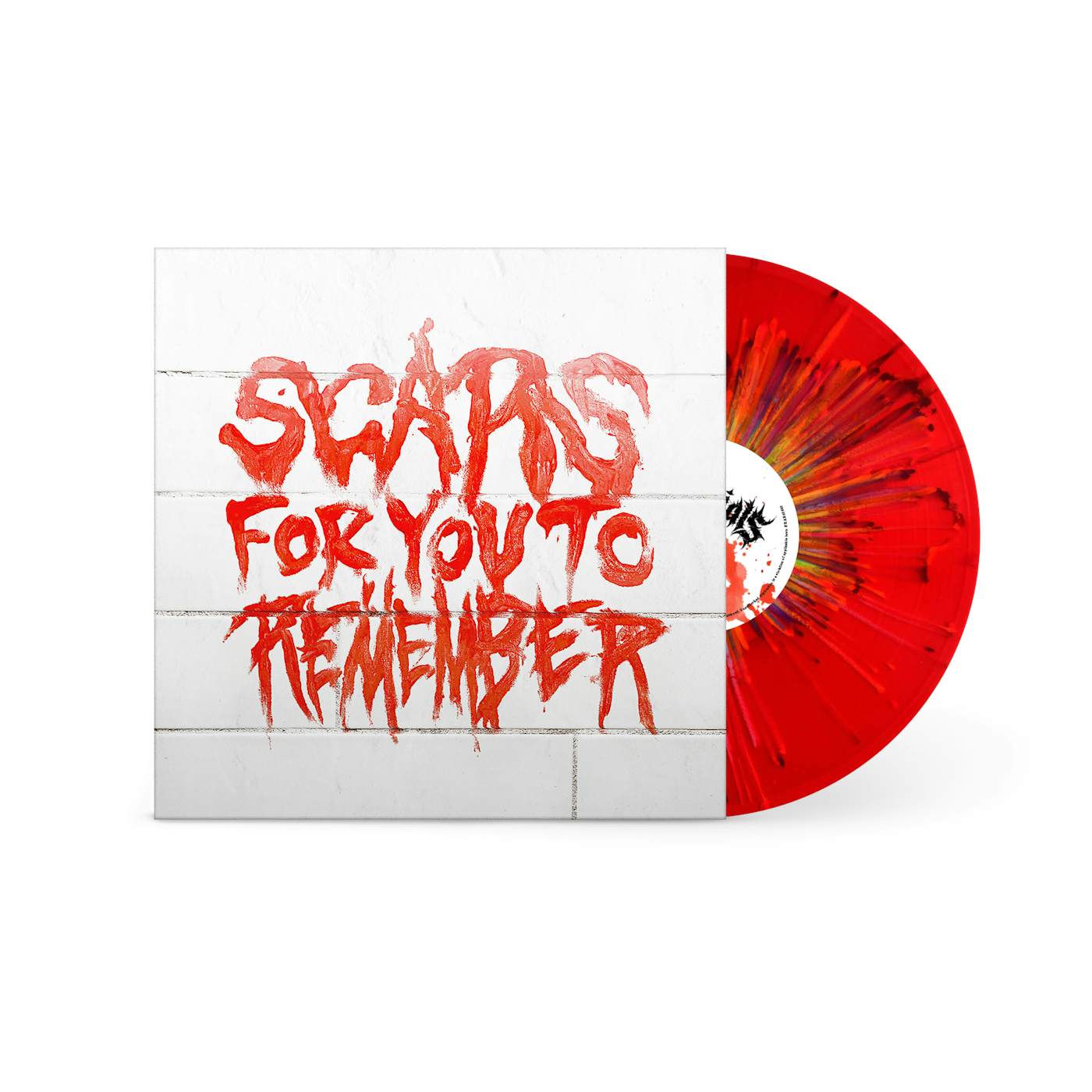 Varials "Scars For You To Remember" Translucent Red Splatter Vinyl