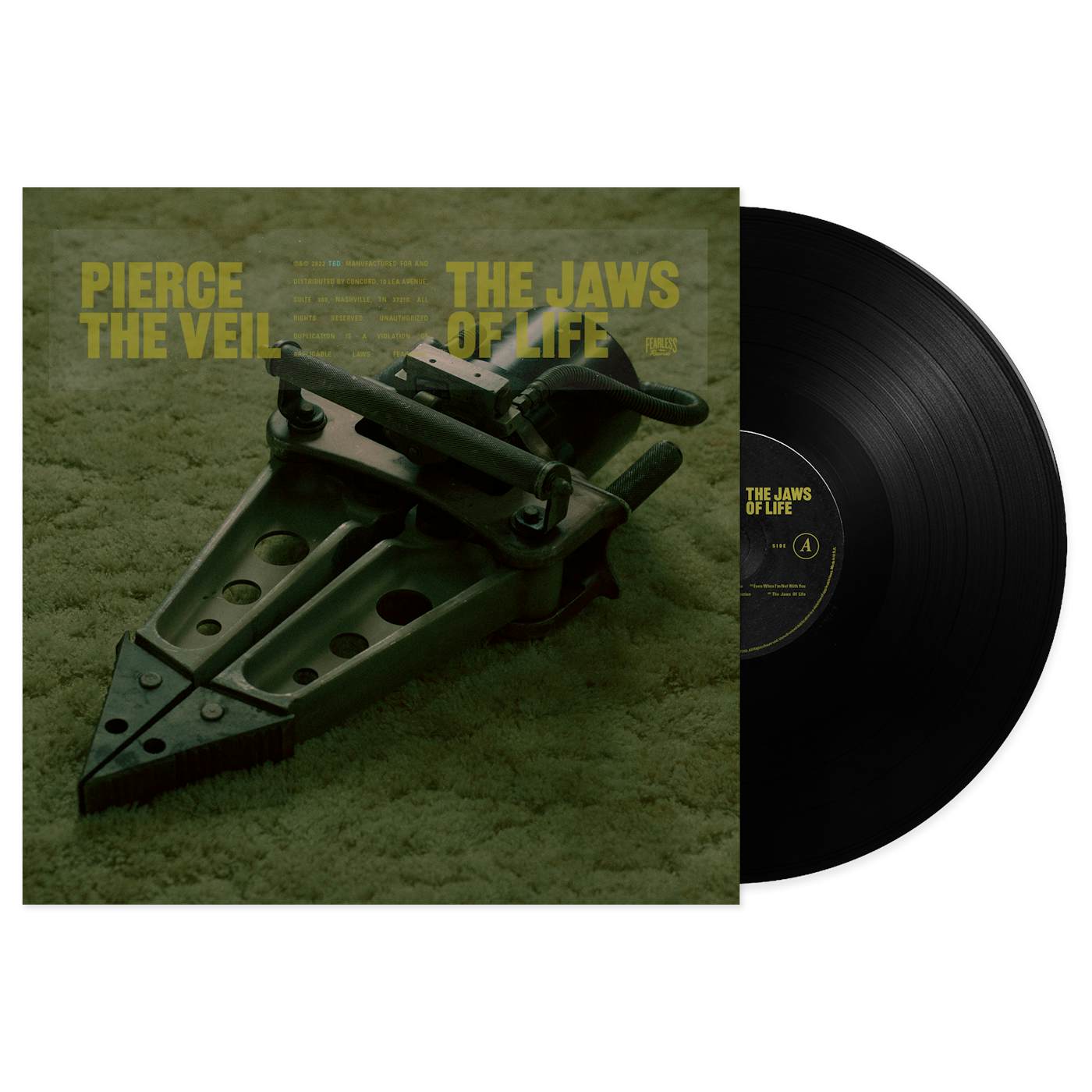 Pierce The Veil "The Jaws Of Life" Black Vinyl