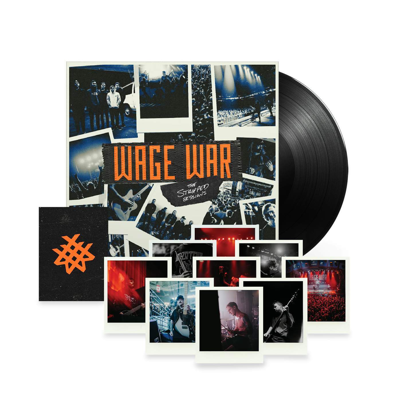 Wage War "The Stripped Sessions" Black Vinyl