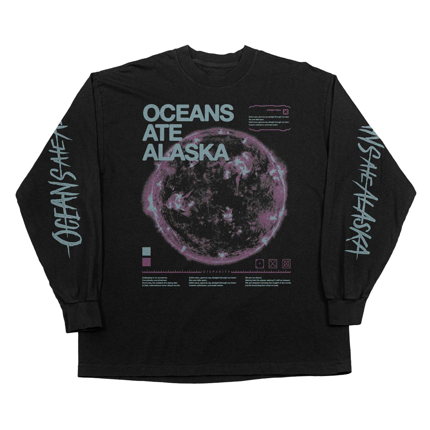 Oceans Ate Alaska "Nova" Long Sleeve T-Shirt