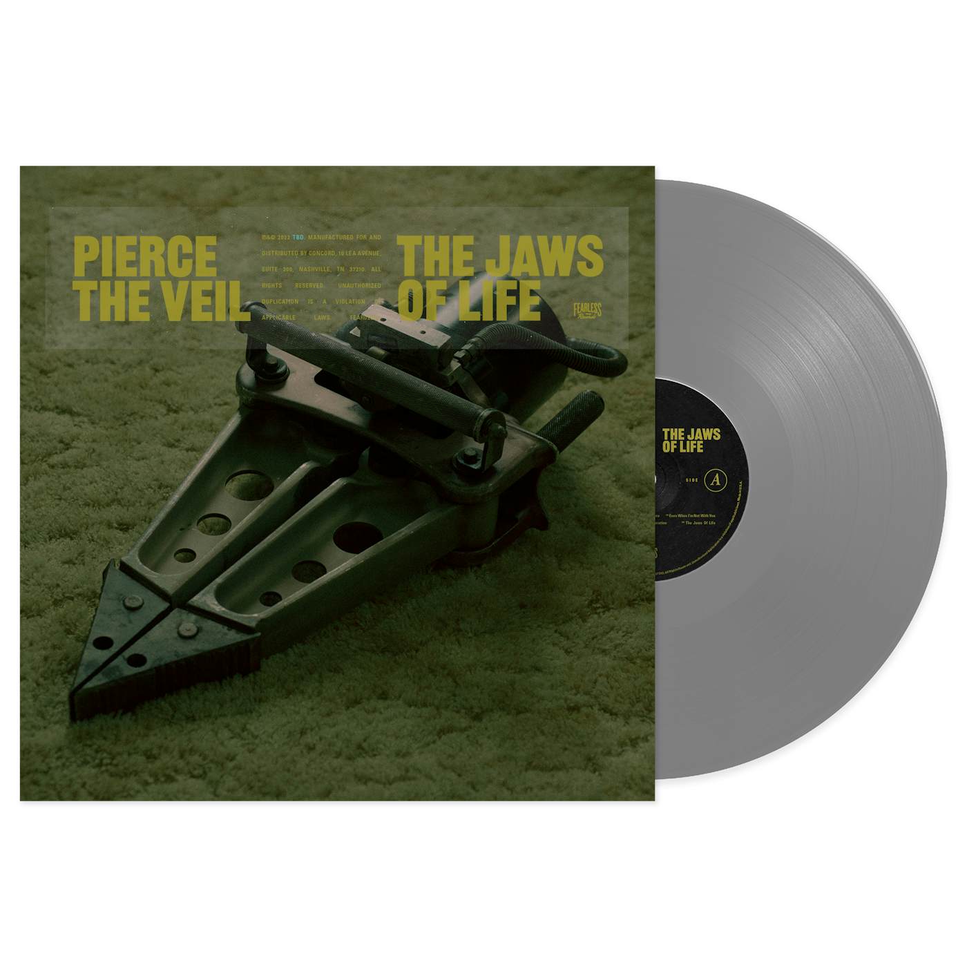 Pierce The Veil "The Jaws Of Life" Black Ice Vinyl