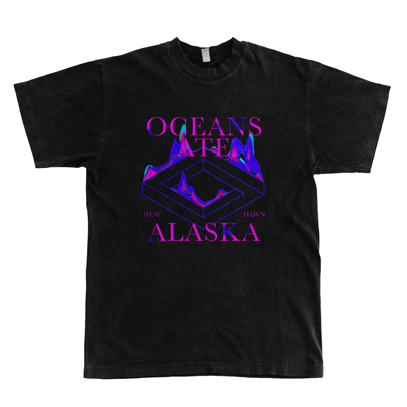 Oceans Ate Alaska "Disparity Flames" T-Shirt