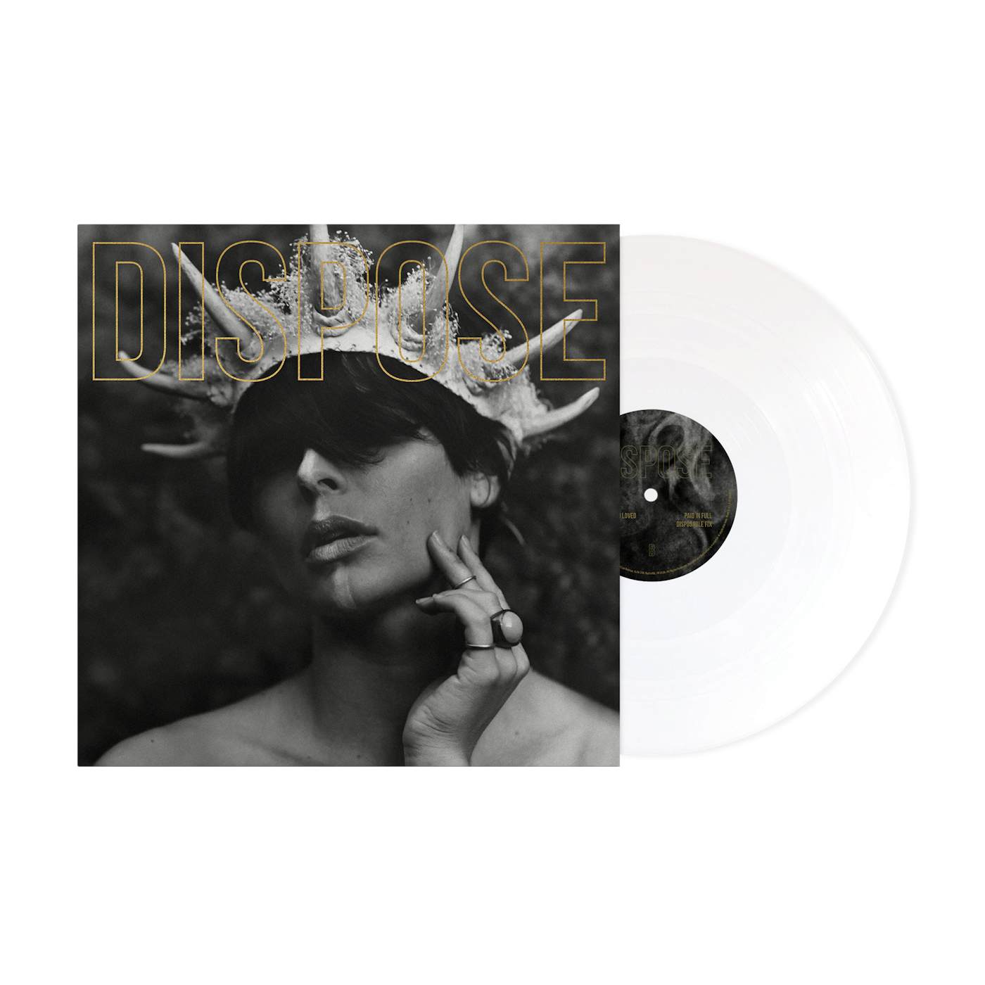 The Plot In You "DISPOSE (GOLD EDITION)" Opaque White Vinyl