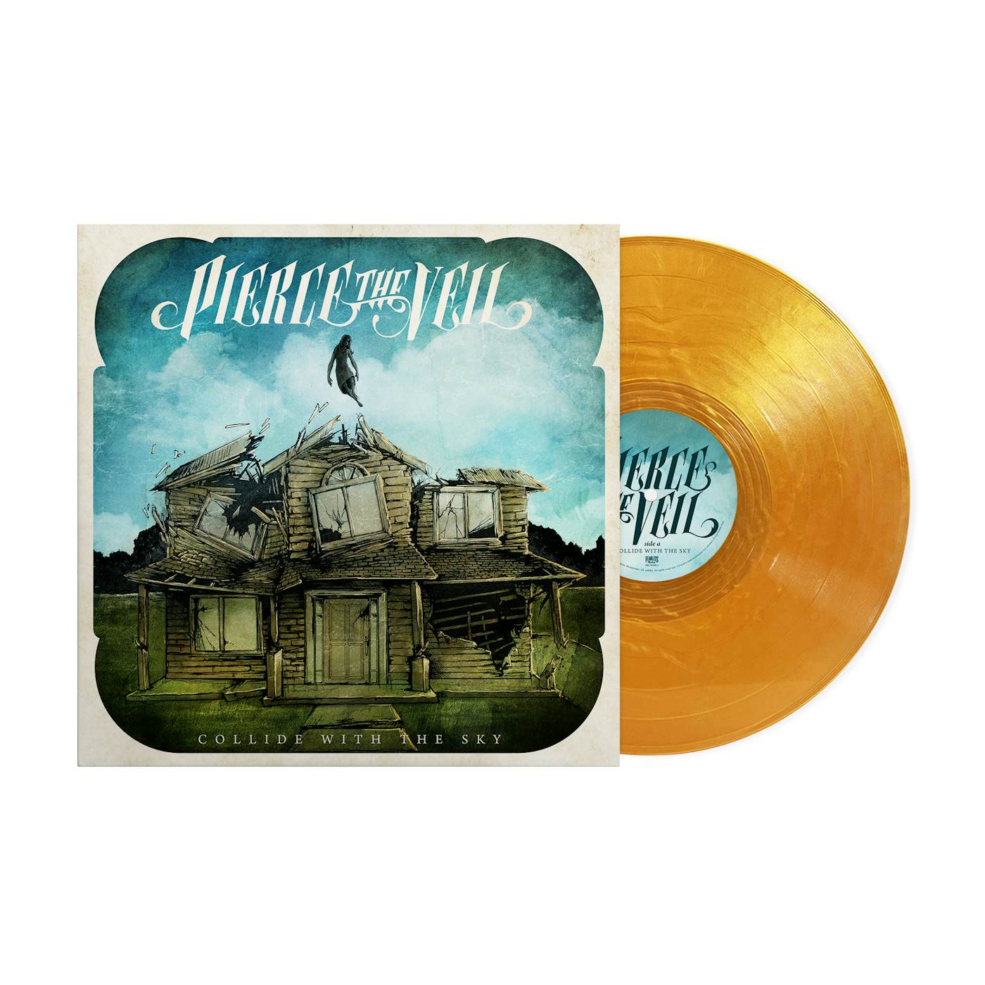 Pierce The Veil "Collide With The Sky" Gold Nugget Vinyl