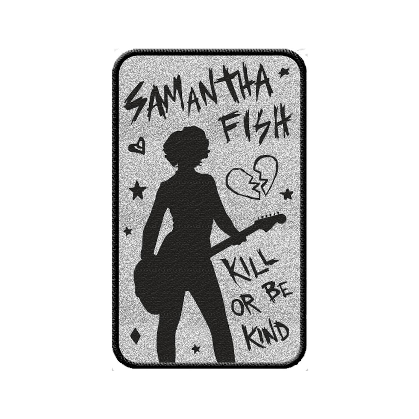 Samantha Fish Silver Thread Kill or be Kind Outline Patch