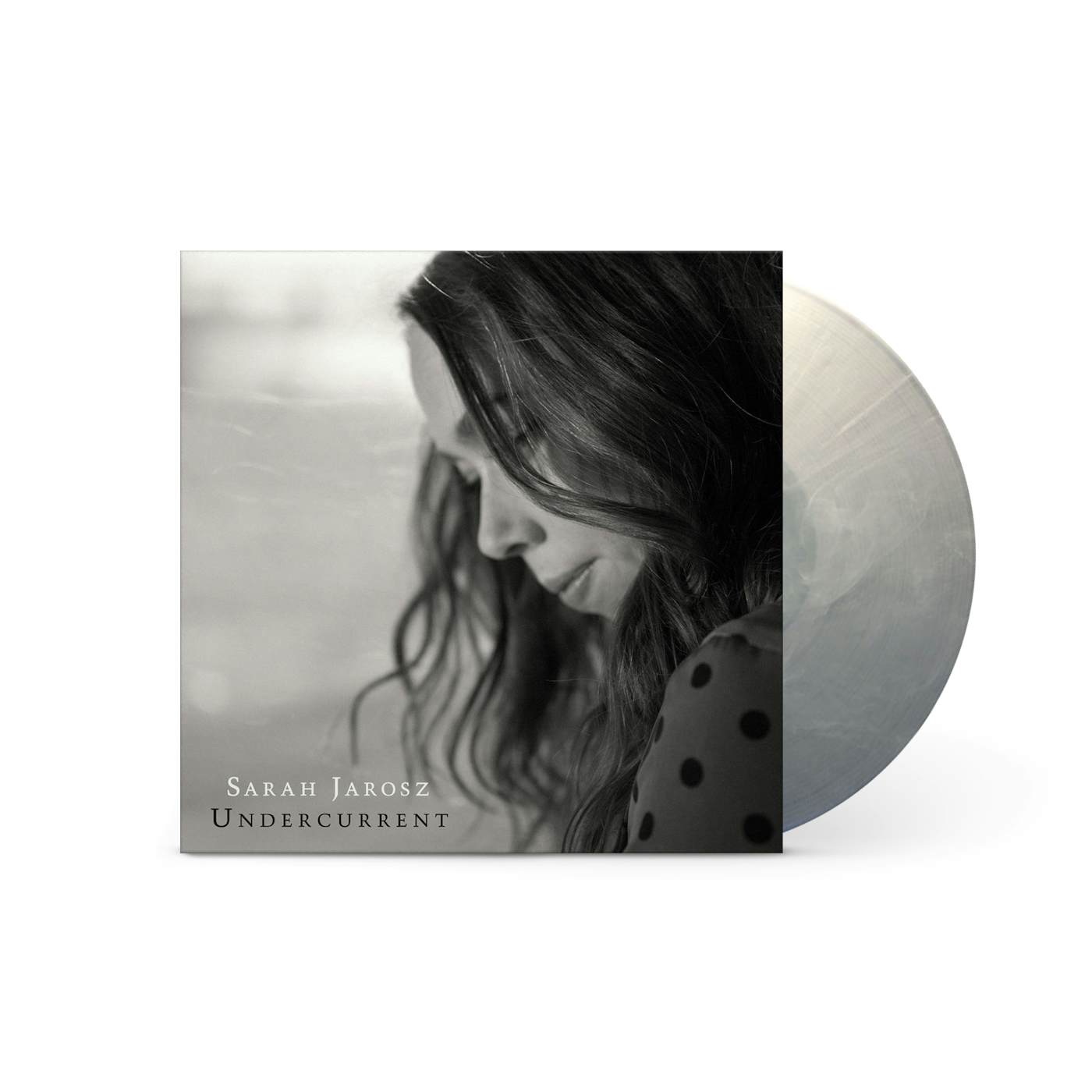Sarah Jarosz Undercurrent Limited Edition Metallic Silver w/ White Swirl LP (Vinyl)