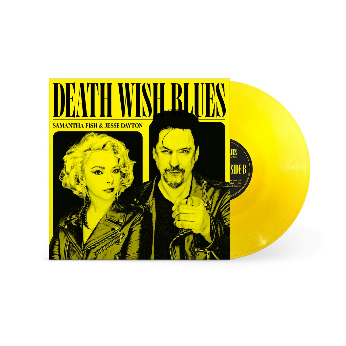 Samantha Fish Death Wish Blues Limited Edition Canary Yellow Vinyl