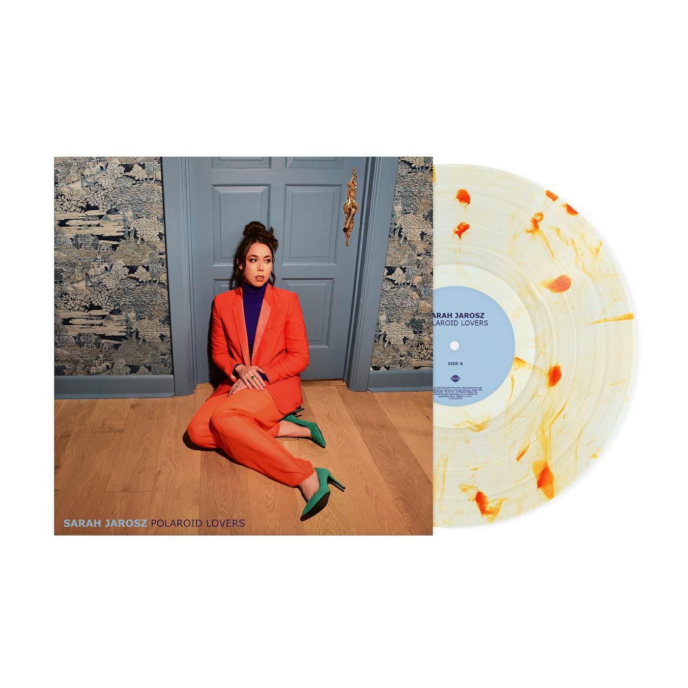 Sarah Jarosz Polaroid Lovers Clear w/ Orange Paint Vinyl