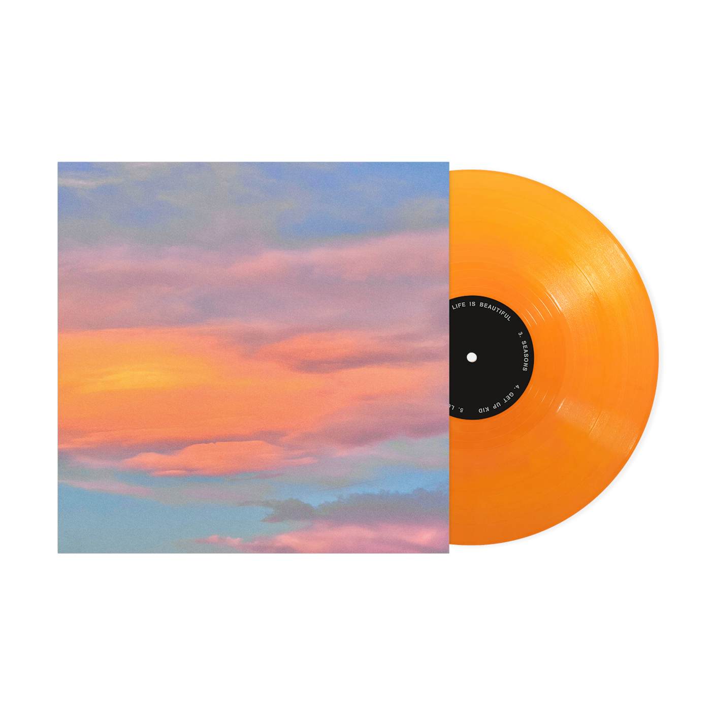 Thirty Seconds To Mars It's The End Of The World But It's A Beautiful Day Limited Edition Orange Vinyl