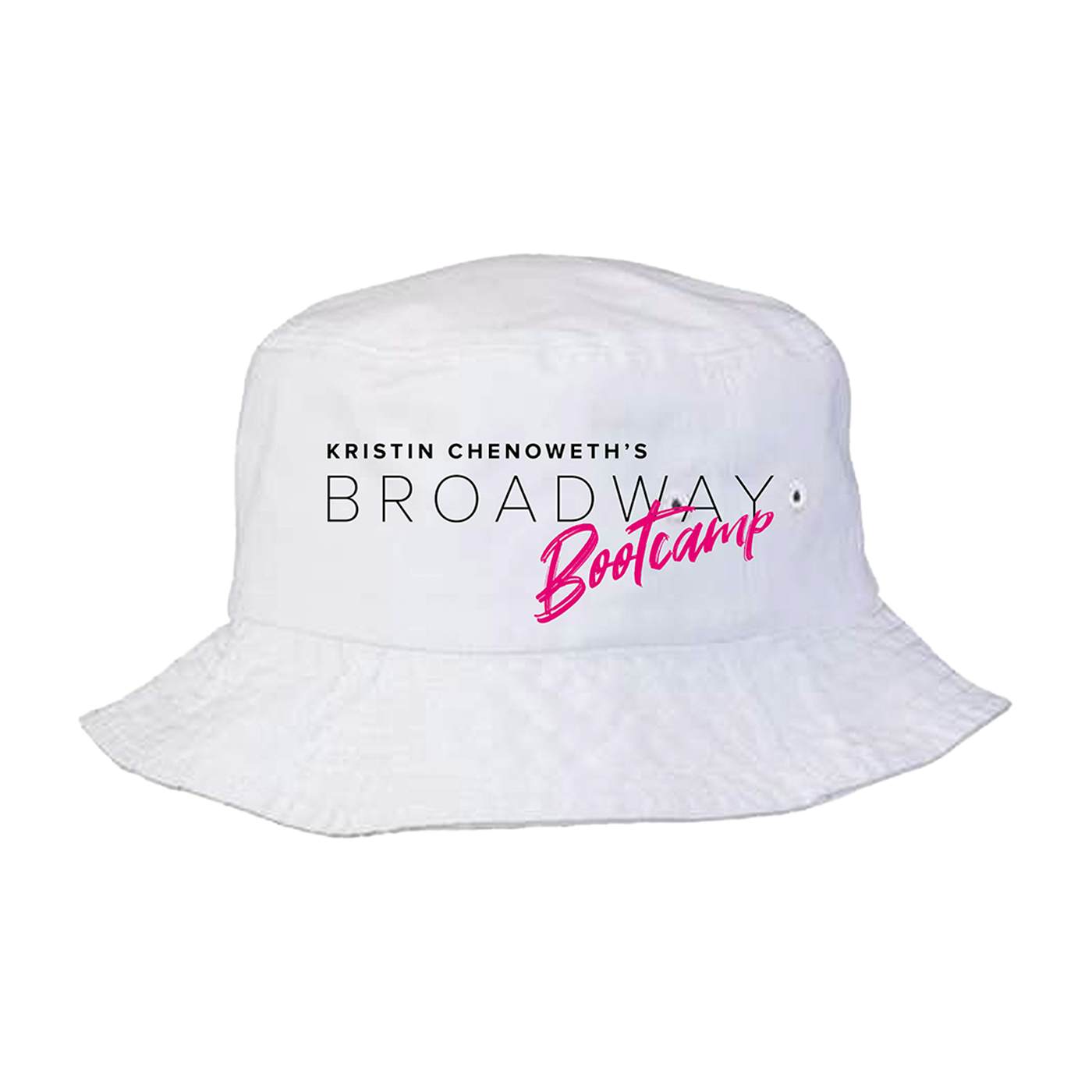 Kristin Chenoweth Broadway Bootcamp White Bucket Hat