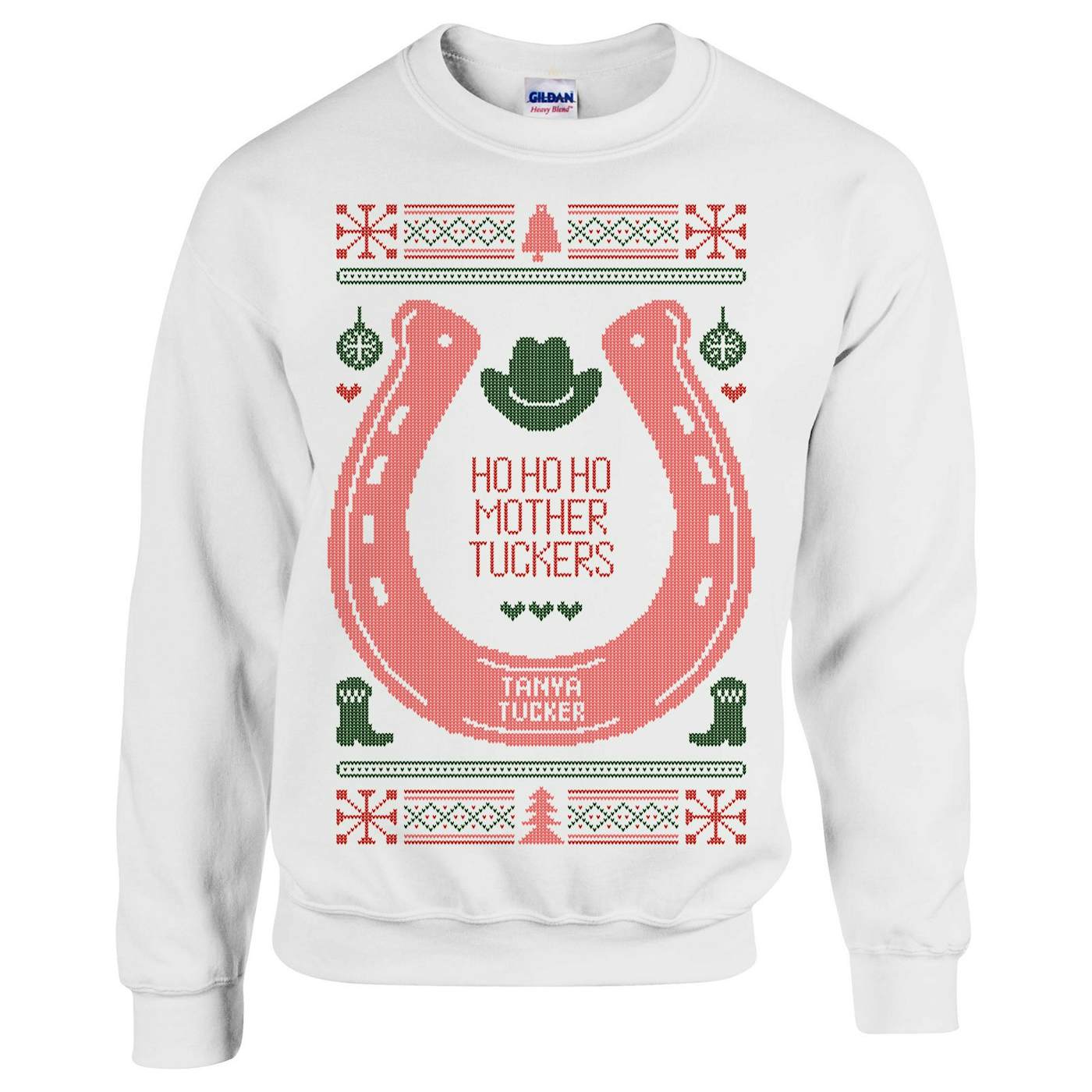 Tanya Tucker Ho Ho Ho Mother Tuckers Ugly Christmas Sweater Sweatshirt