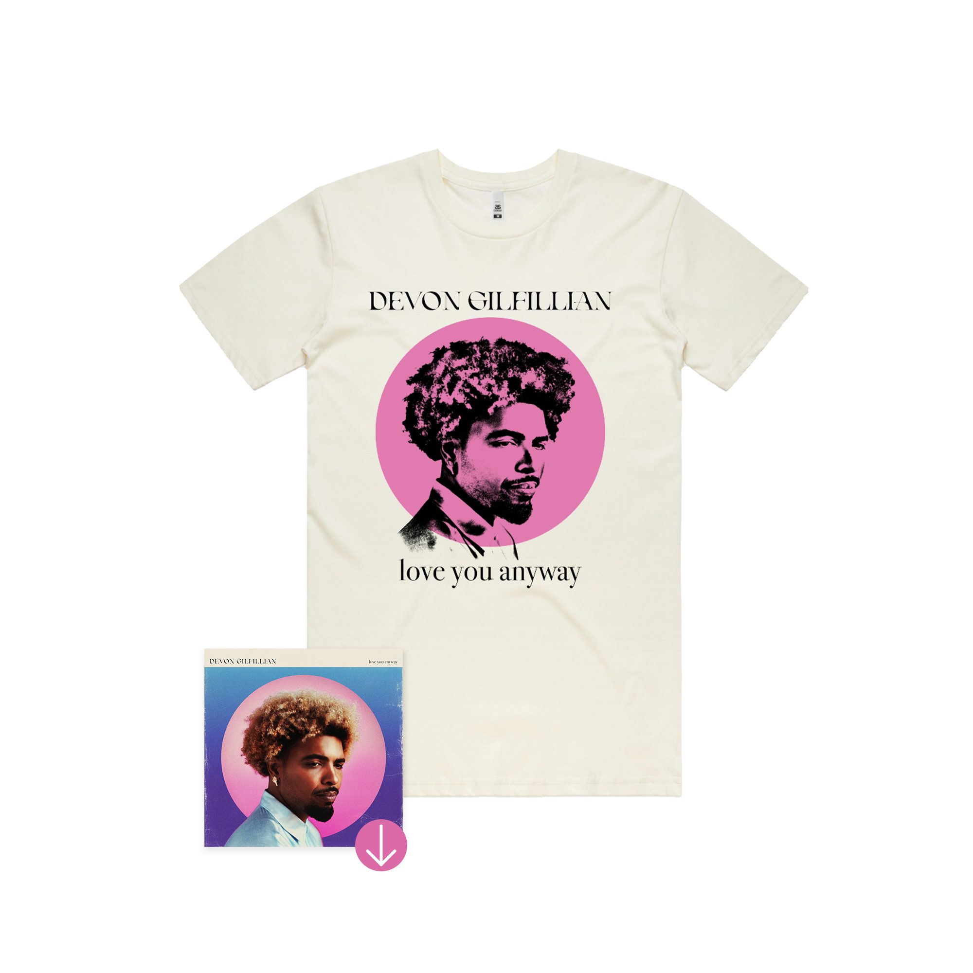 Devon Gilfillian Love You Anyway Digital + T-Shirt Bundle