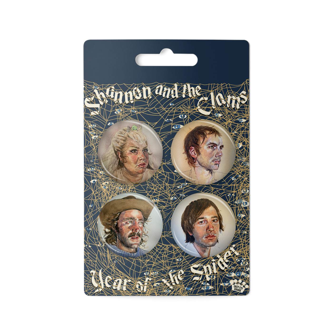 Shannon & The Clams - Year Of The Spider [Button Pack]