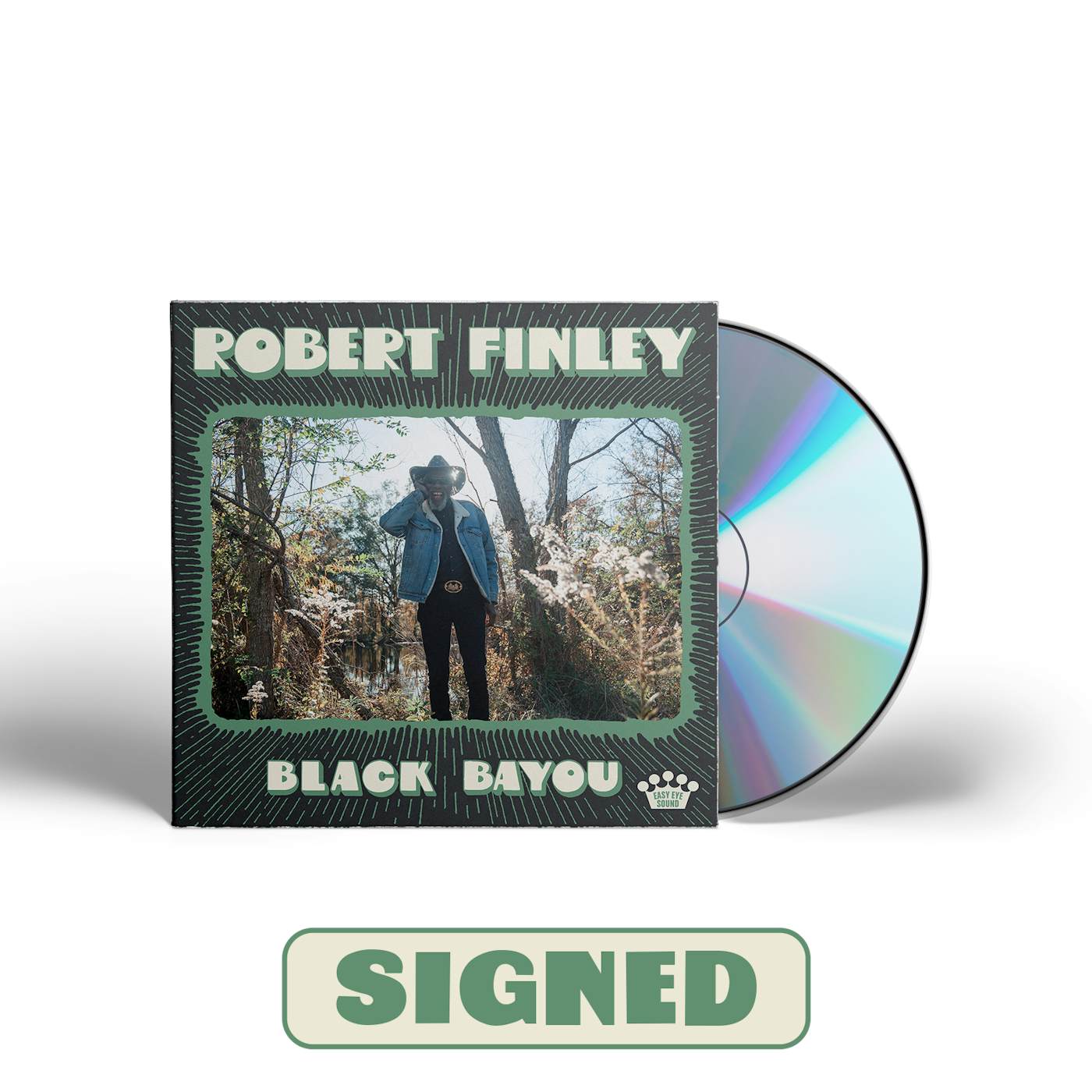 Robert Finley Black Bayou [Signed CD]
