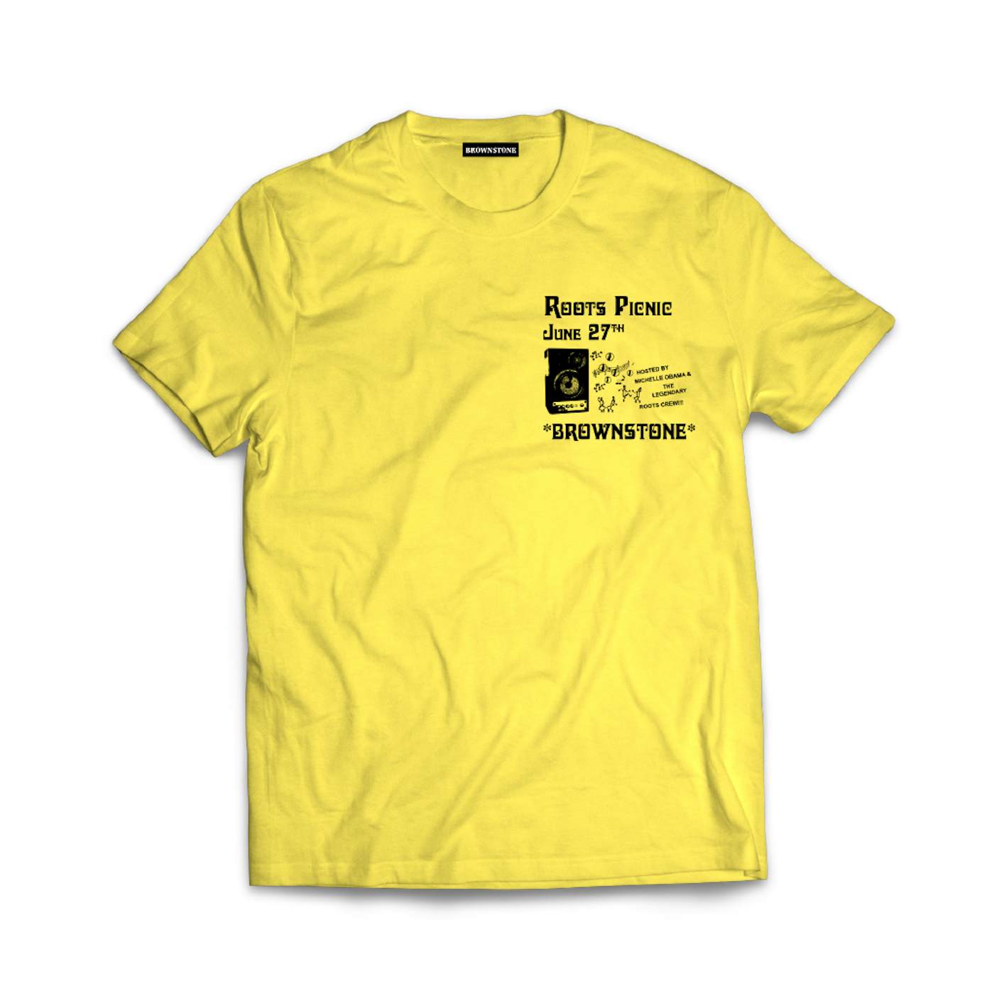 The Roots Picnic 2020 T-Shirt - Yellow