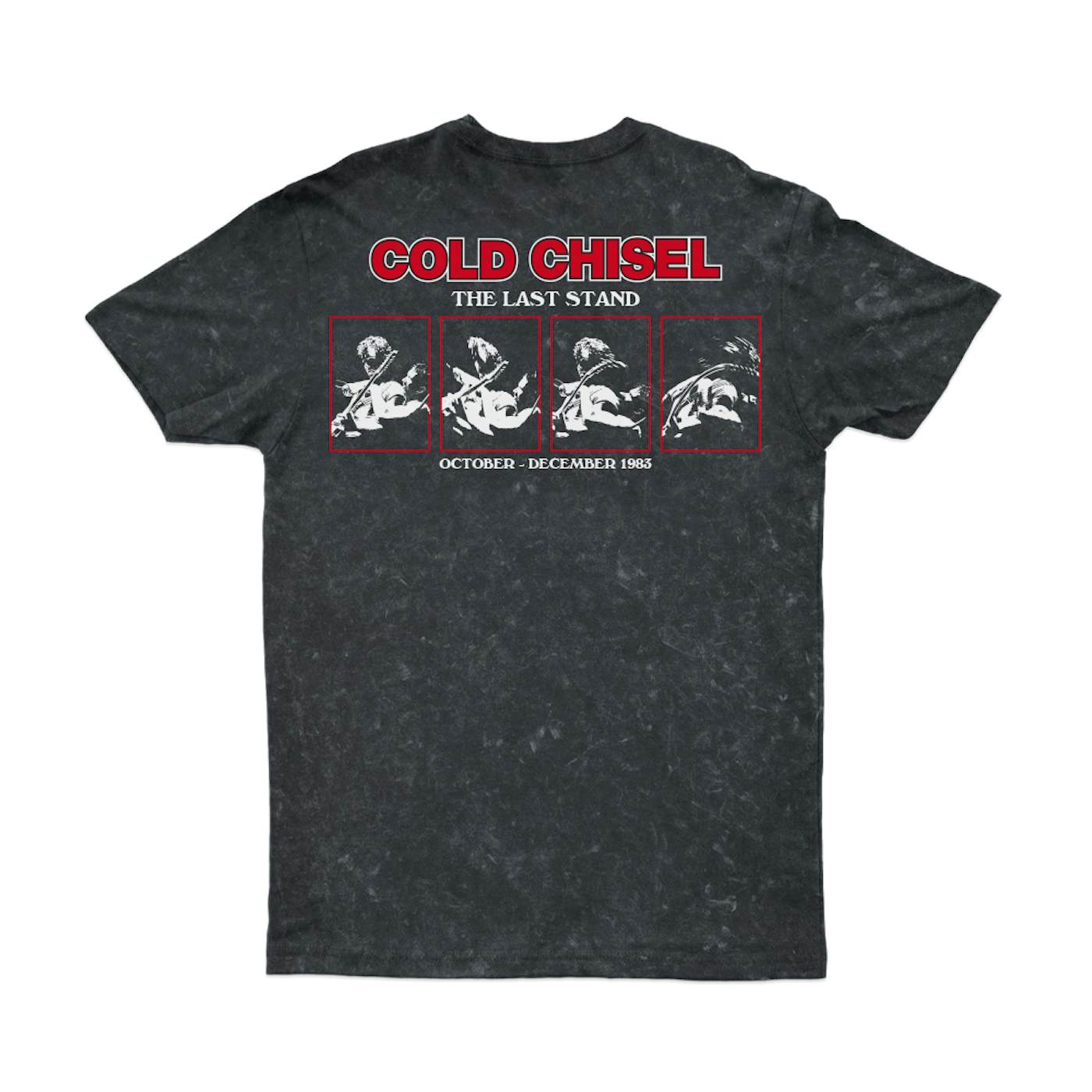Cold Chisel Last Stand Authentic Vintage Black Tour Tshirt