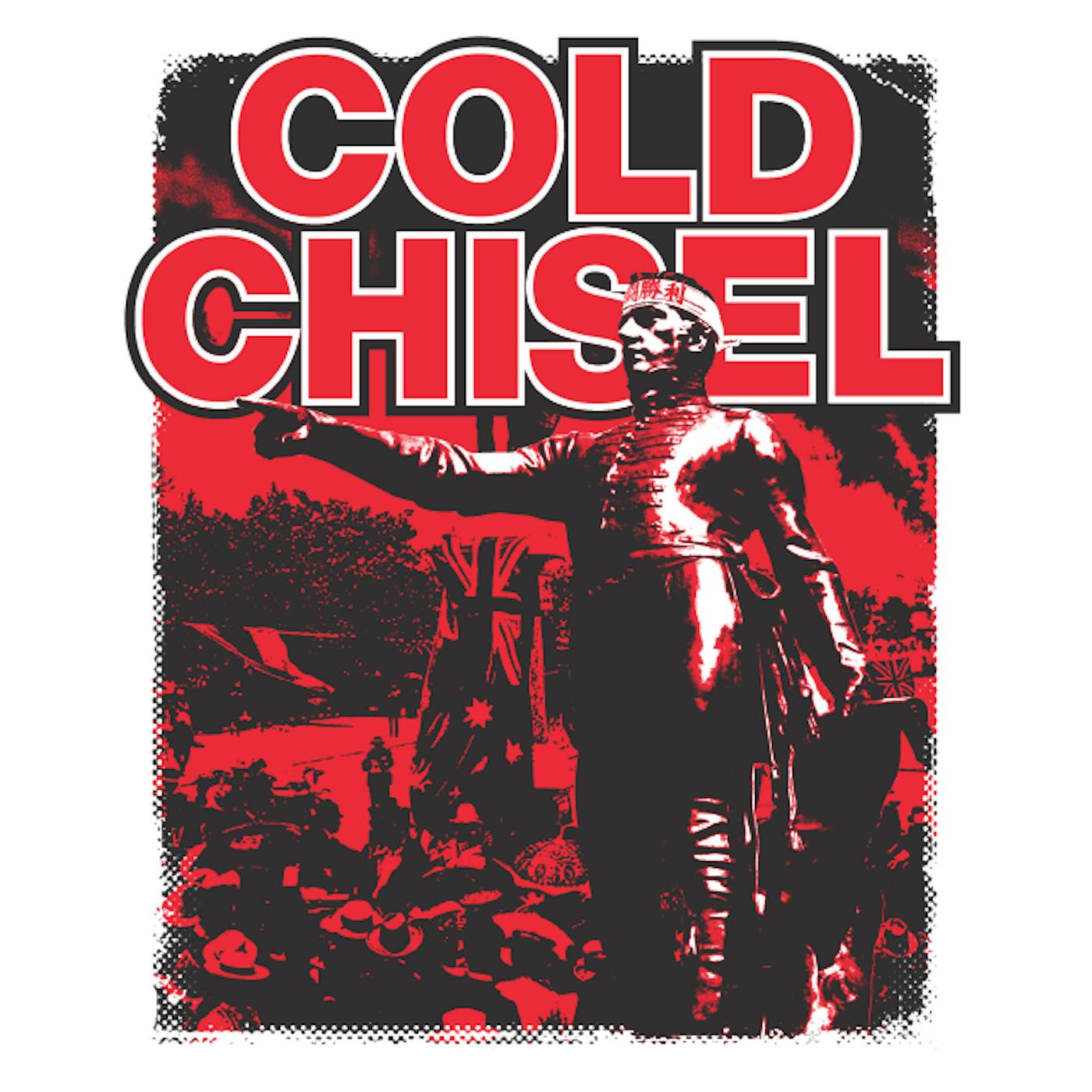 Cold Chisel Colonel Light White Tshirt